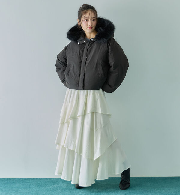 archives「２ｗａｙファーフードショ－ト中綿ブルゾン」|その他|