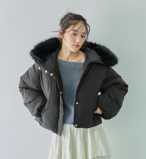 archives「２ｗａｙファーフードショ－ト中綿ブルゾン」|その他|