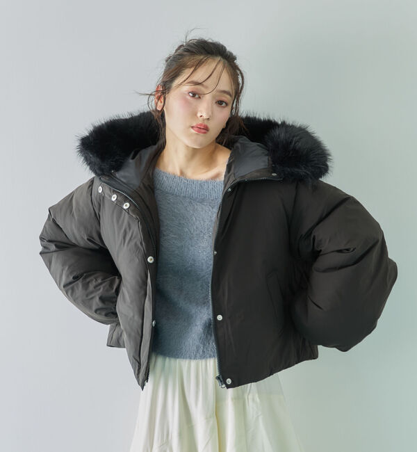 archives「２ｗａｙファーフードショ－ト中綿ブルゾン」|その他|