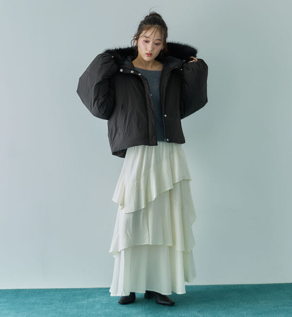 archives「２ｗａｙファーフードショ－ト中綿ブルゾン」|その他|