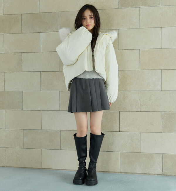 archives「２ｗａｙファーフードショ－ト中綿ブルゾン」|その他|