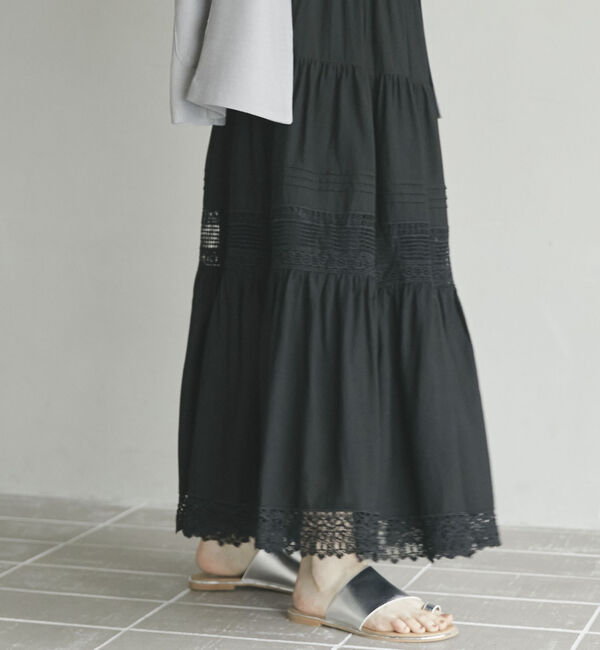 Doux archives「レースティアードスカート」|スカート|