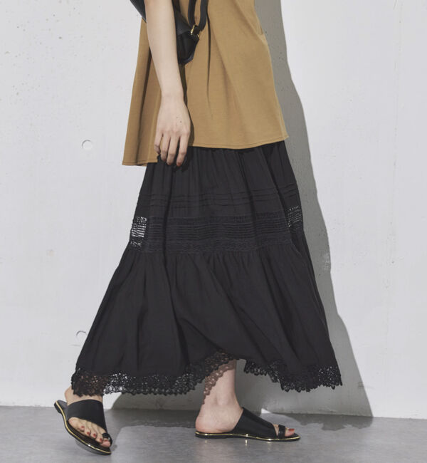 Doux archives「レースティアードスカート」|スカート|