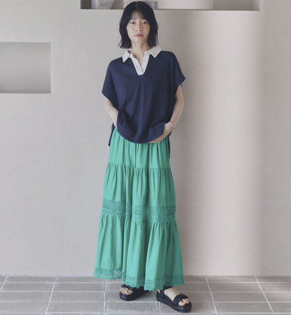 Doux archives「レースティアードスカート」|スカート|