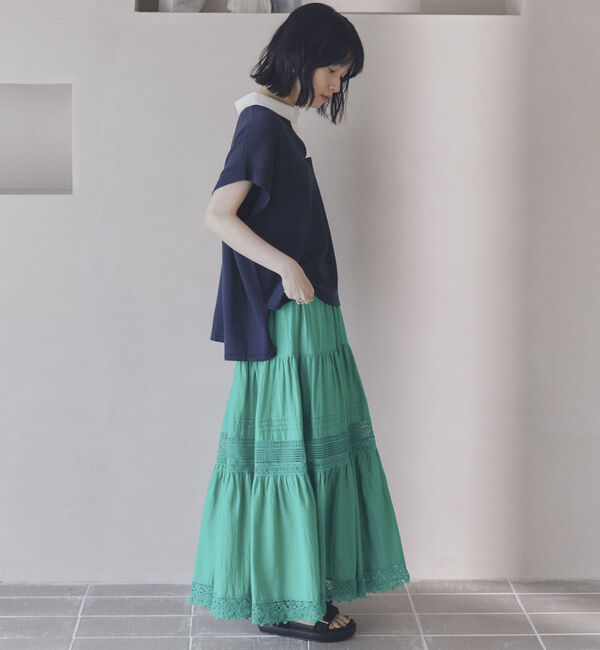 Doux archives「レースティアードスカート」|スカート|