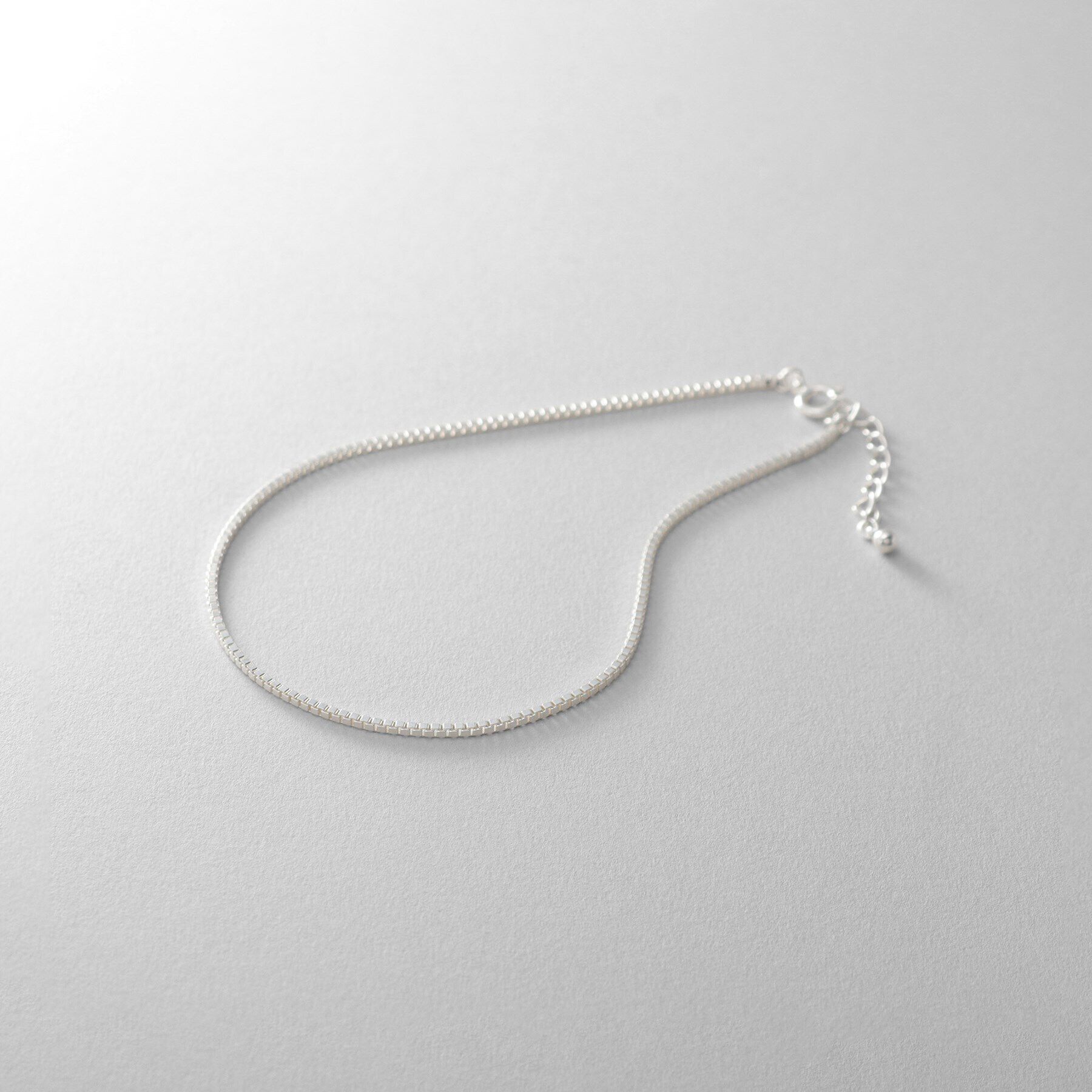 COCOSHNIK ONKITSCH「シルバー デザインチェーン ベネチアンアンクレット」|アンクレット|シルバー(600)