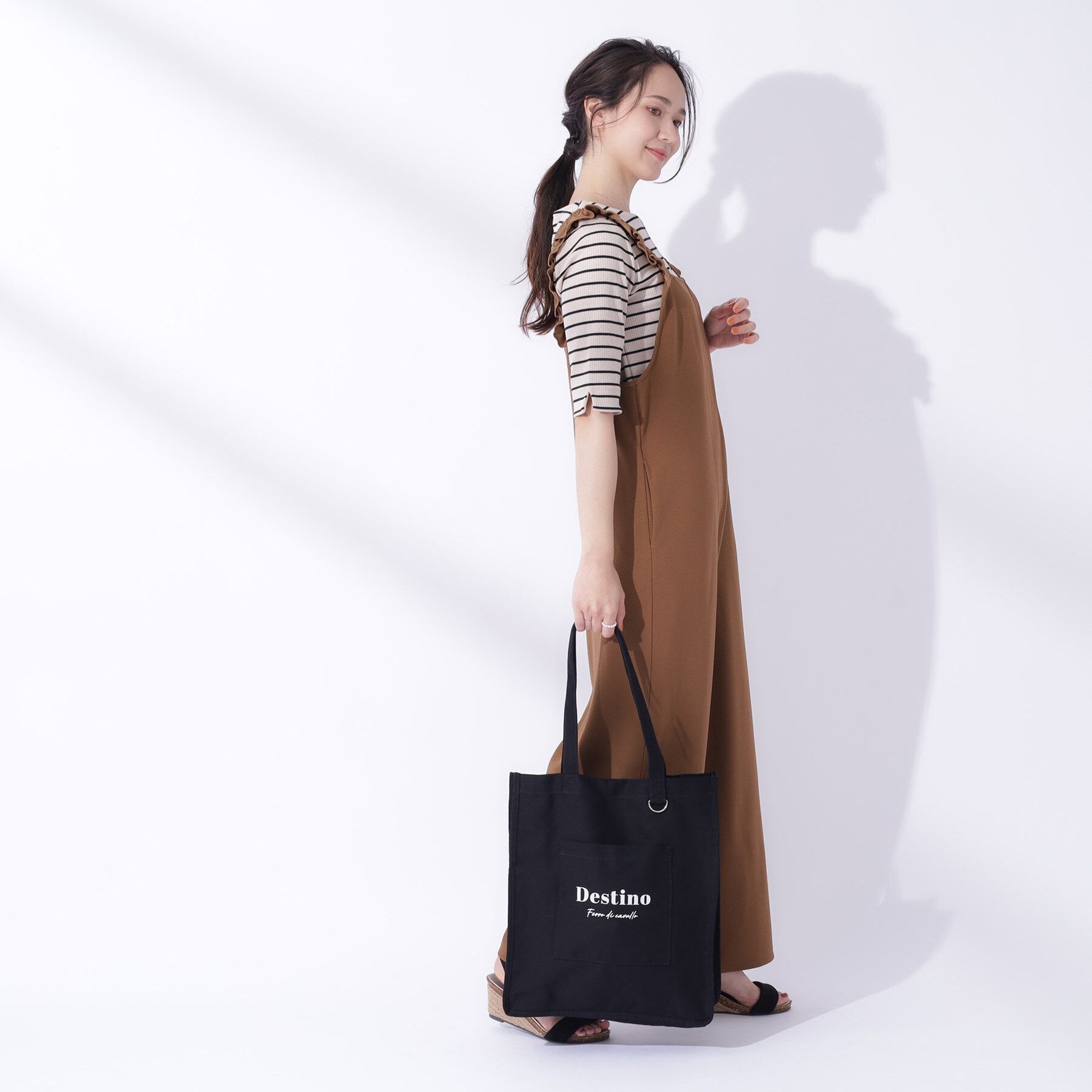 SHOO･LA･RUE「【推し活／A4】うちわも入るキャンバストート」|トートバッグ|