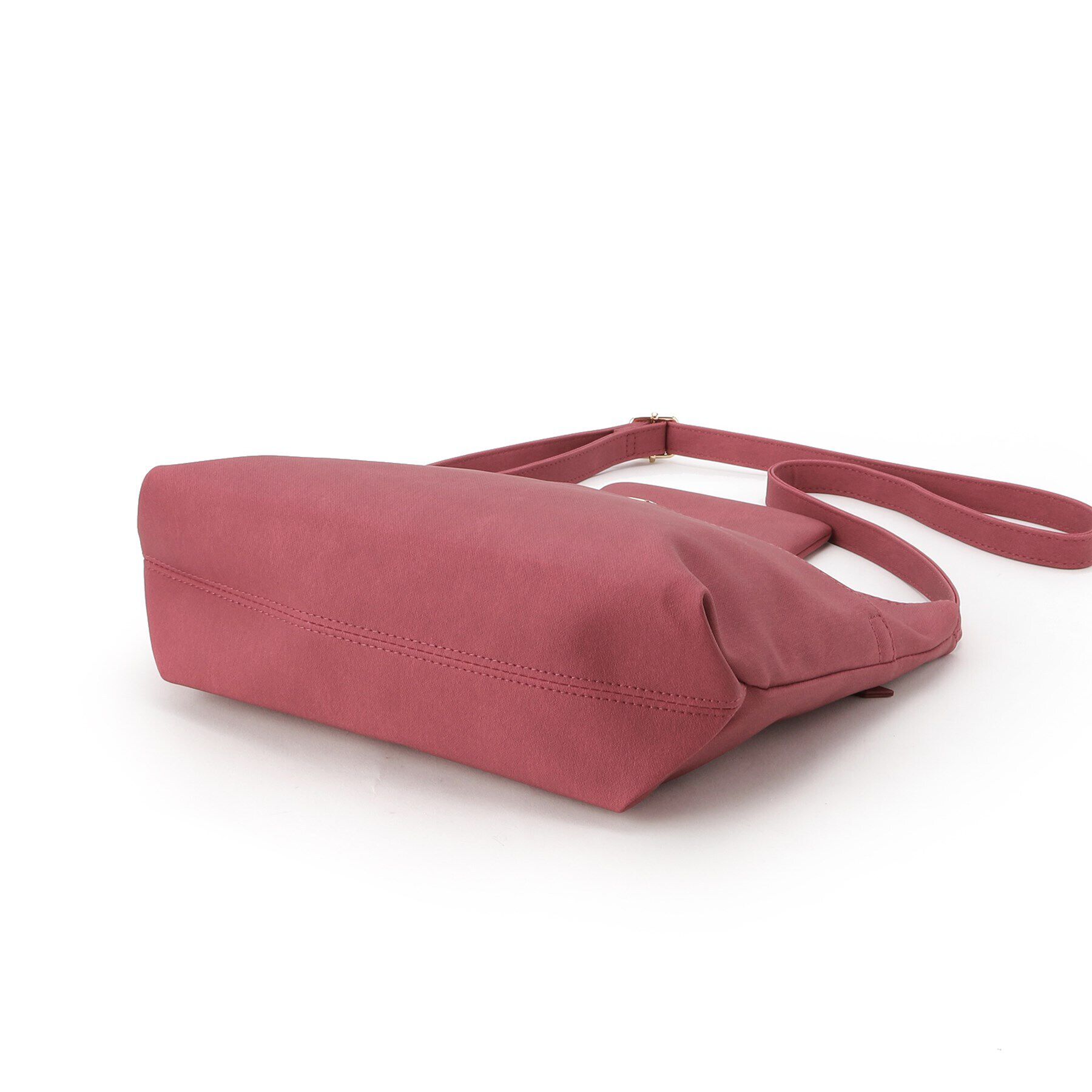 SHOO･LA･RUE「【A4サイズ対応/ポーチ付き】ダブルフェイス ショルダーバッグ」|ショルダー・メッセンジャー|