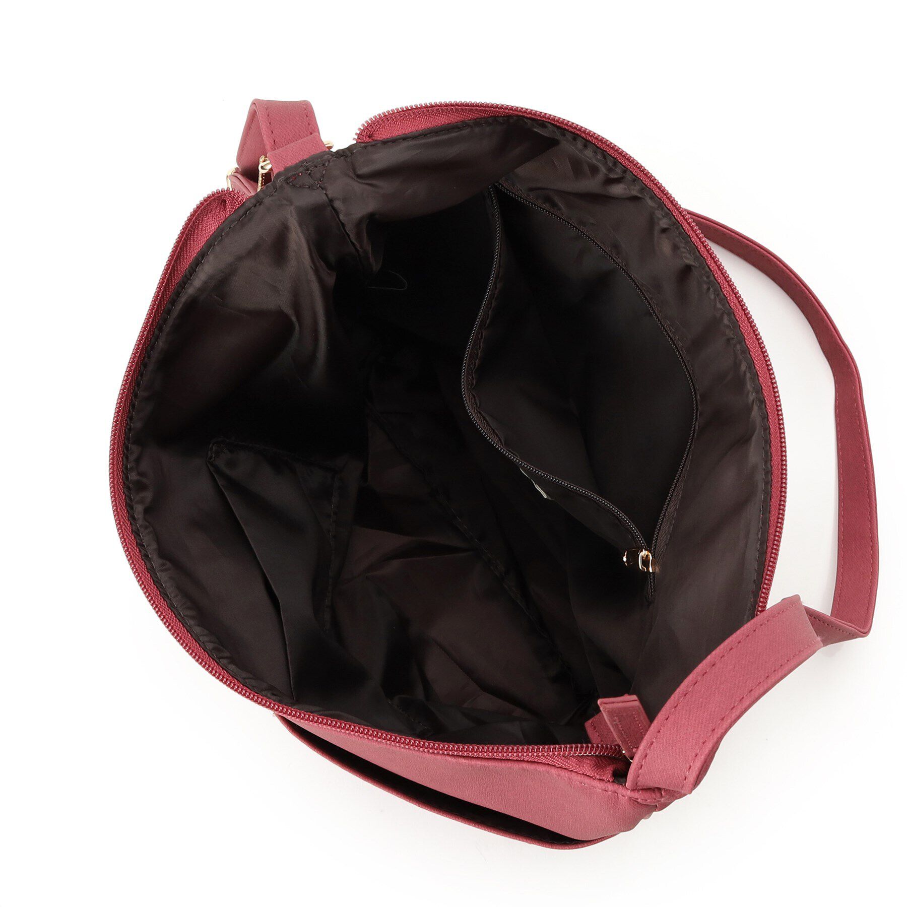 SHOO･LA･RUE「【A4サイズ対応/ポーチ付き】ダブルフェイス ショルダーバッグ」|ショルダー・メッセンジャー|