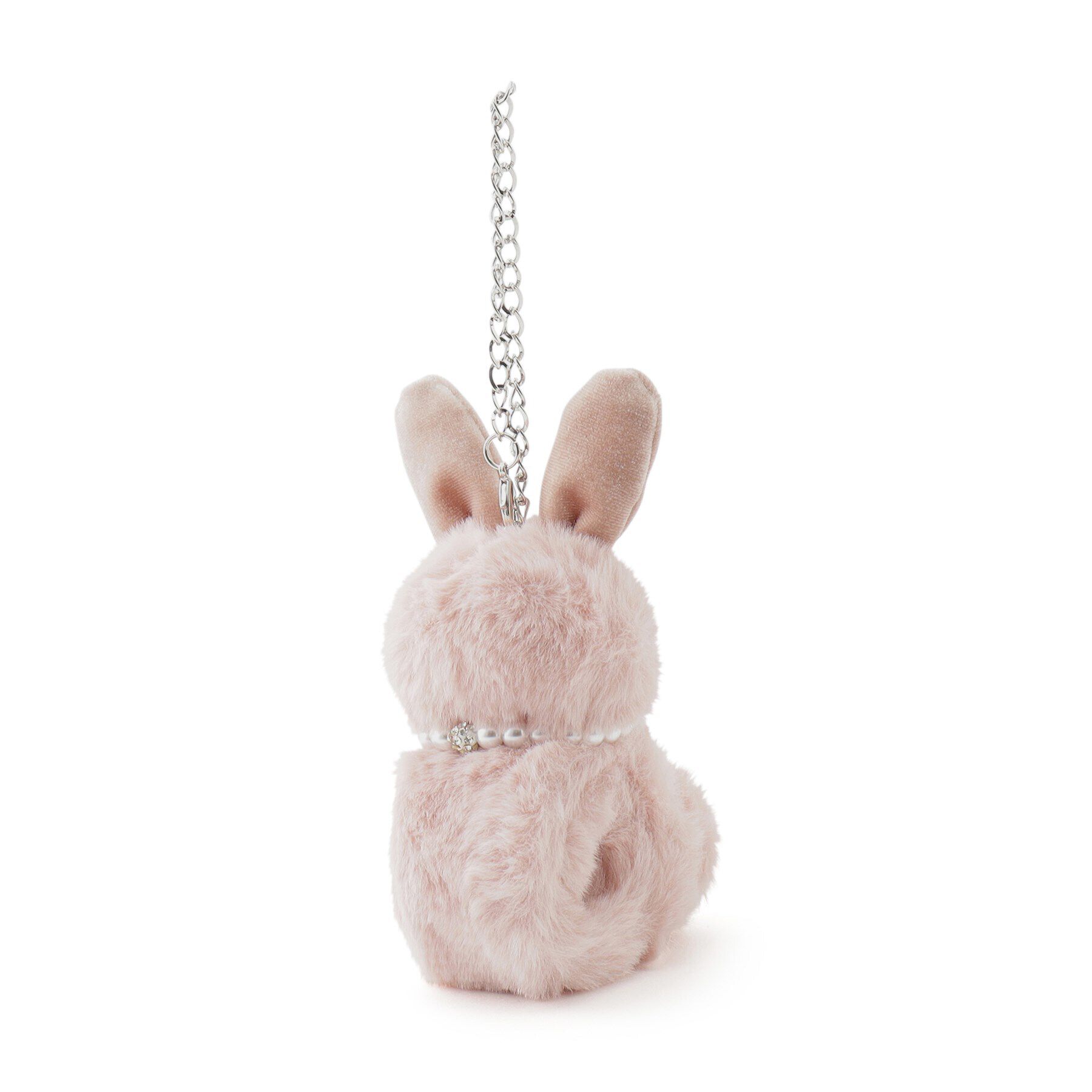 SHOO･LA･RUE「ふわふわアニマルロールチャーム」|キーケース|ピンク(072)