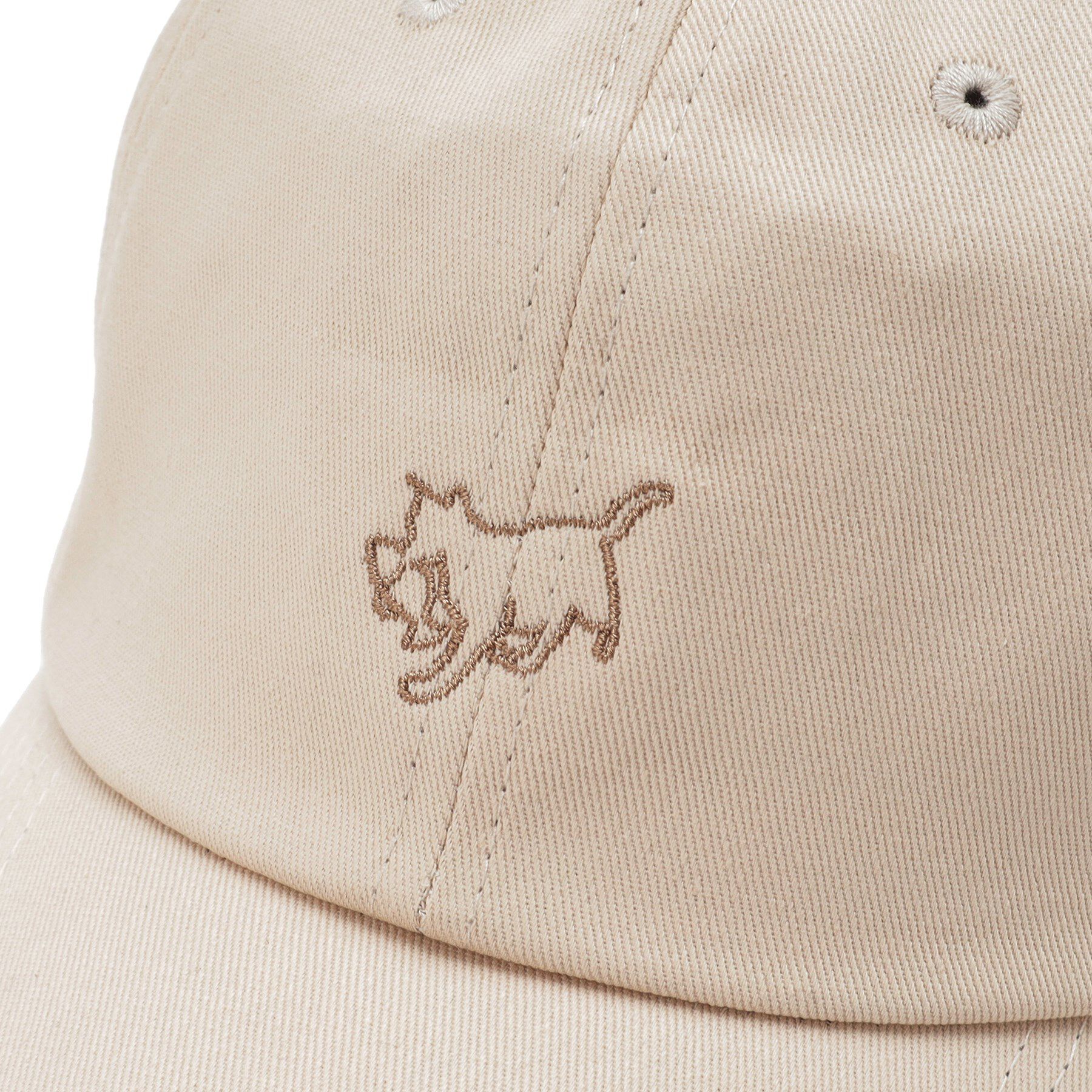 SHOO･LA･RUE「一筆書き風ネコ刺繍キャップ」|キャップ・キャスケット|