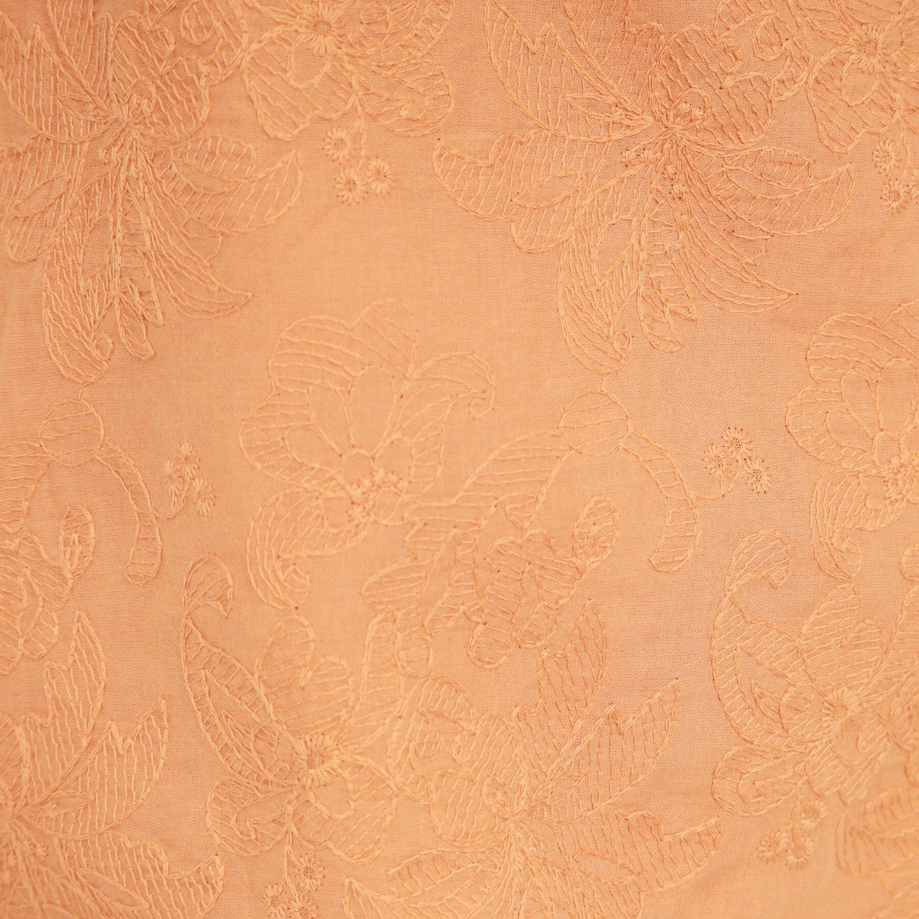 SHOO･LA･RUE「【S-LL】一枚でサマ見え フローラル刺繍トップス」|Tシャツ・カットソー|