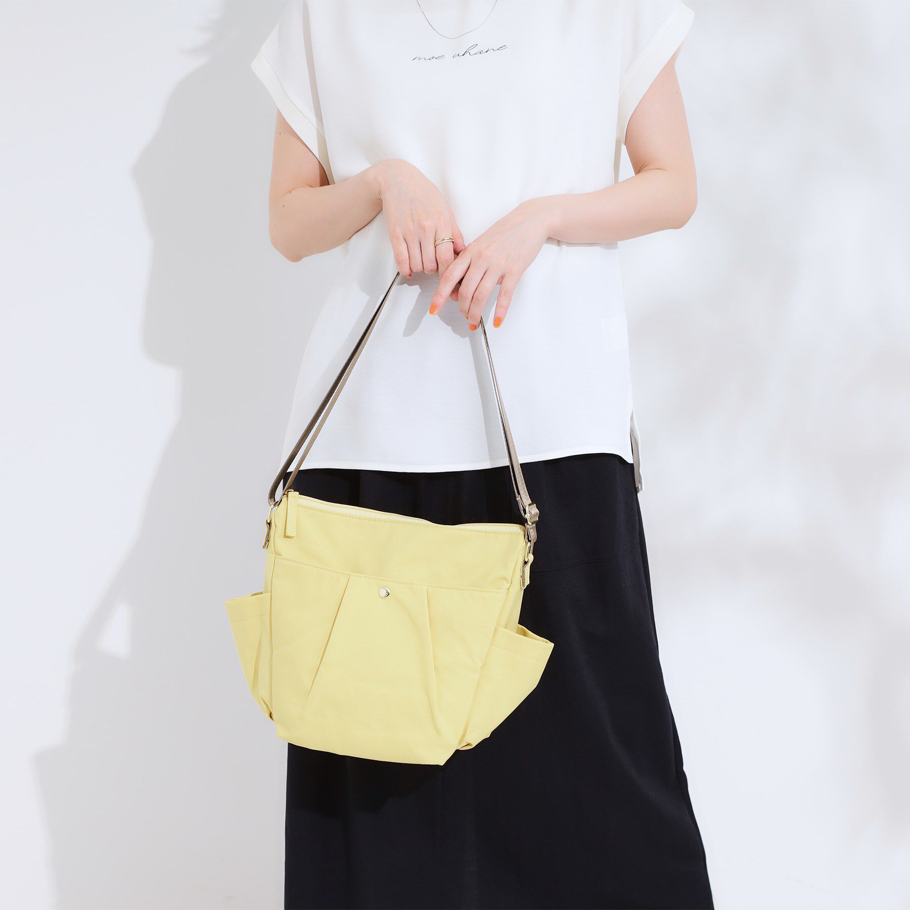 SHOO･LA･RUE「【撥水】フロントタック9ポケットショルダーバッグ」|ショルダー・メッセンジャー|