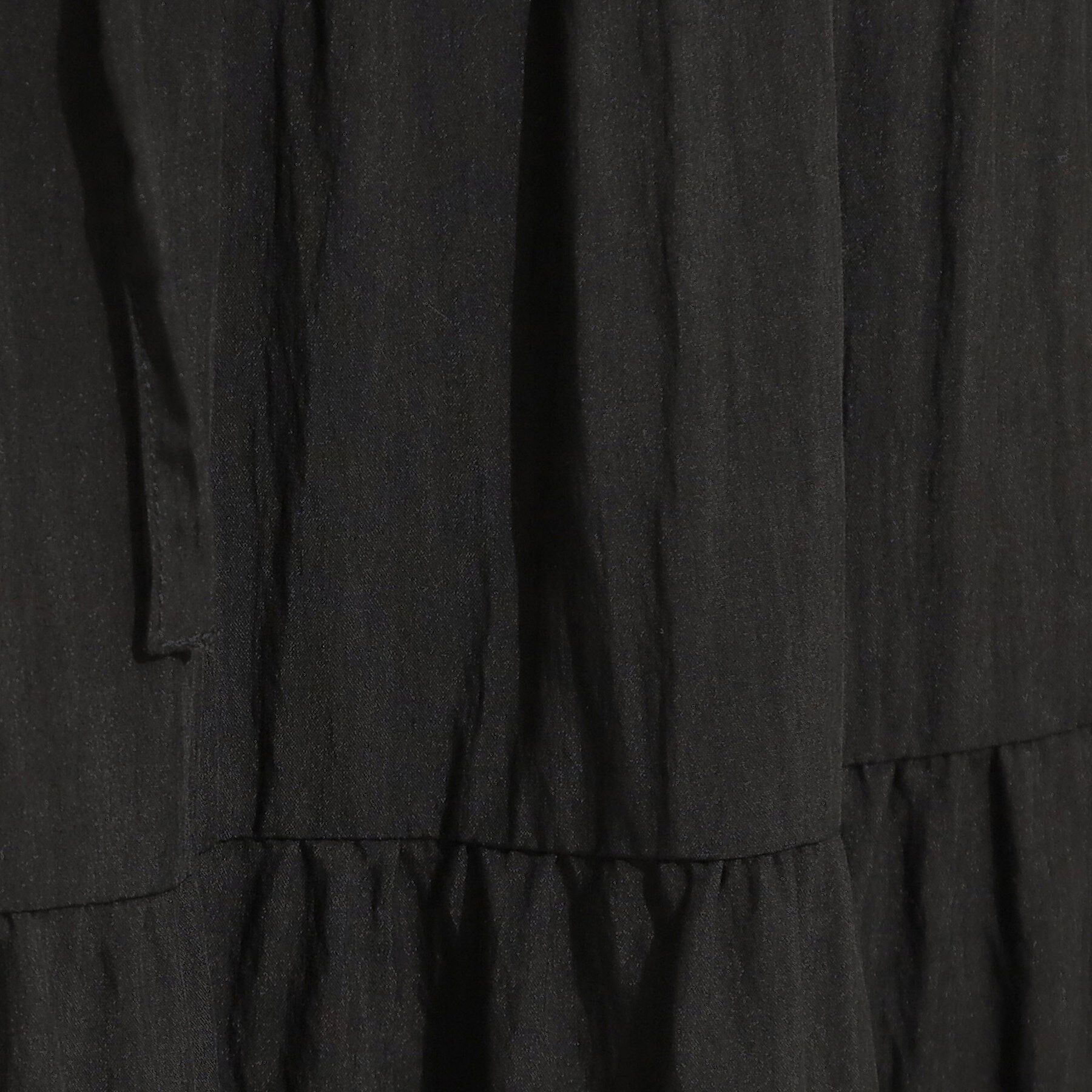 SHOO･LA･RUE「【洗える/S-LL】微光沢で華やかなティアードスカート」|スカート|