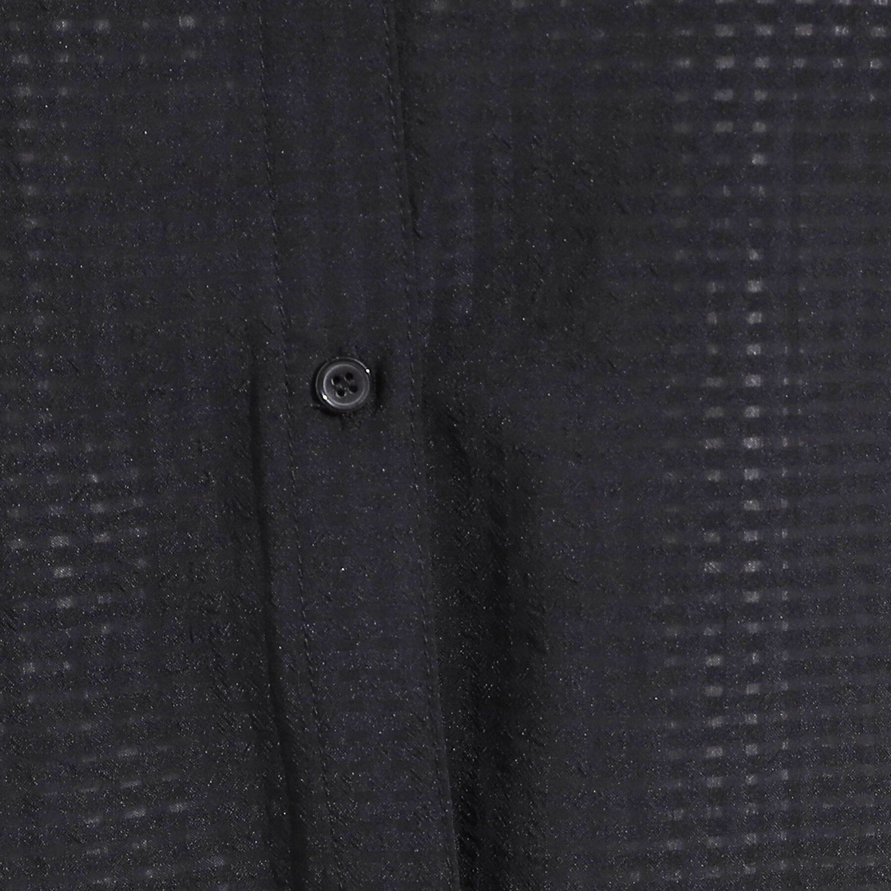 SHOO･LA･RUE「シルエット変化を楽しめる シアーチェックドロストシャツ」|シャツ・ブラウス|