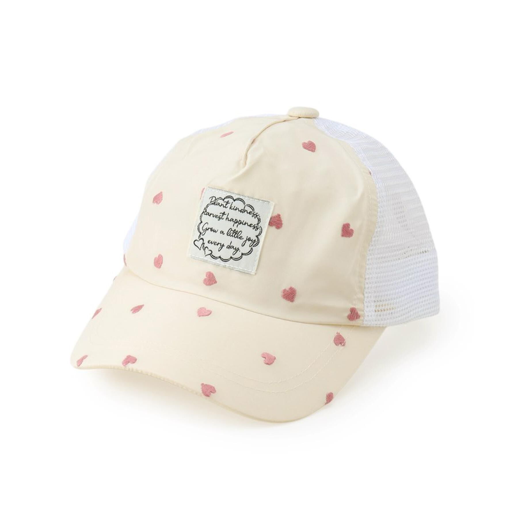 SHOO･LA･RUE「総柄刺繍メッシュキャップ」|キャップ・キャスケット|