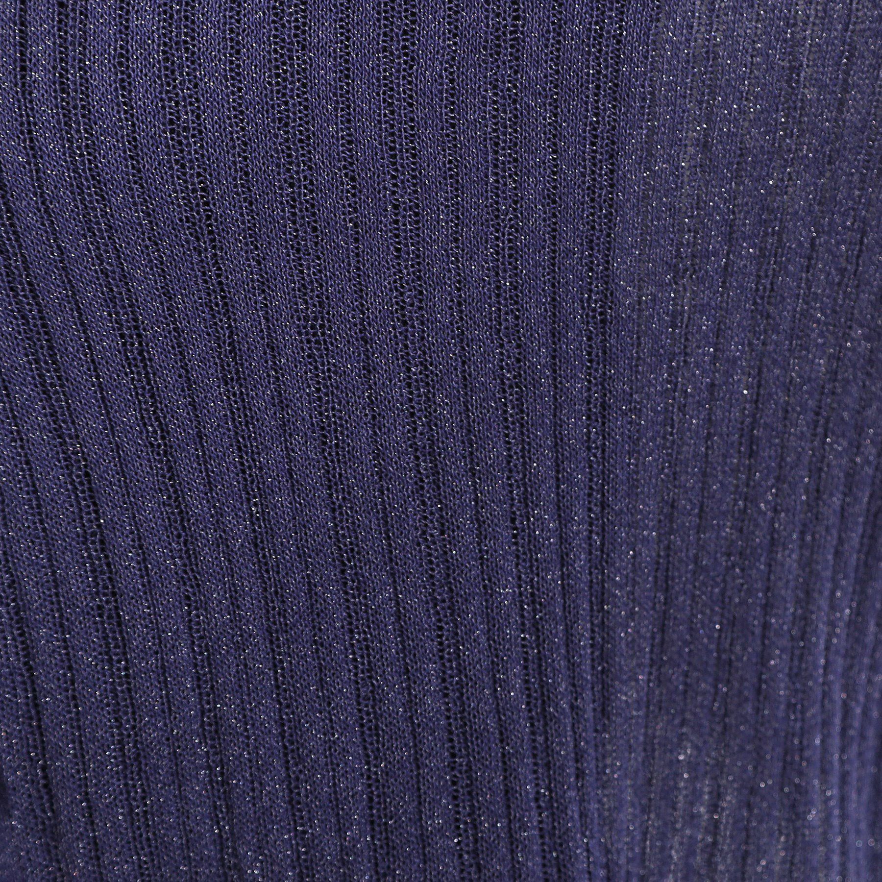 SHOO･LA･RUE「【洗える/S-LL】大人のシアー感 キラキラ リブニット」|ニット・セーター|