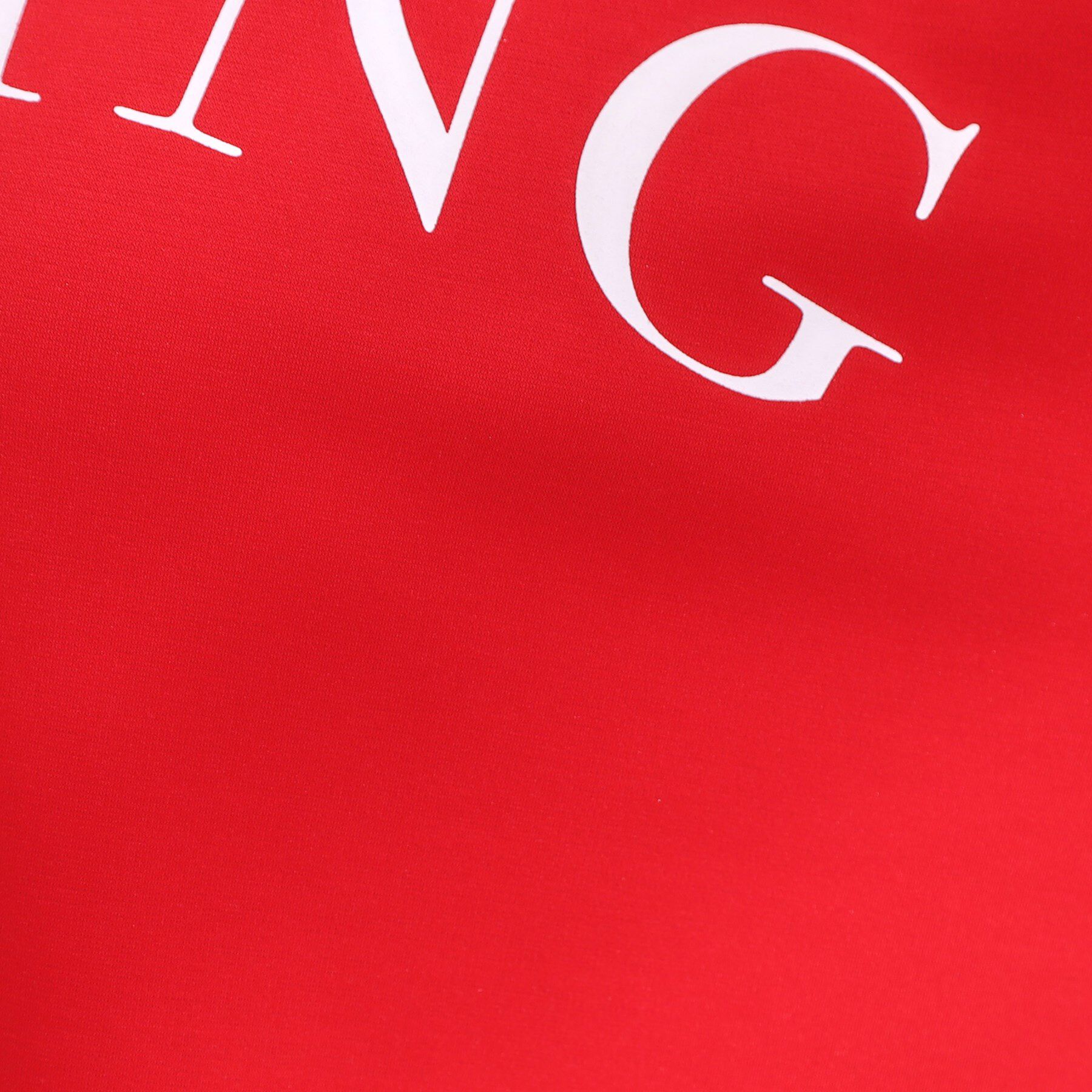 SHOO･LA･RUE「【洗える】Vネックですっきり見え ロゴトップス」|Tシャツ・カットソー|