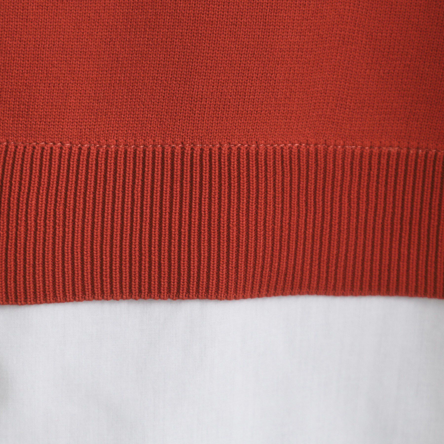 SHOO･LA･RUE「【S-LL/洗える】一枚で簡単こなれ見え スポンディッシュ 裾レイヤード風ニット【CIRCRIC】」|ニット・セーター|