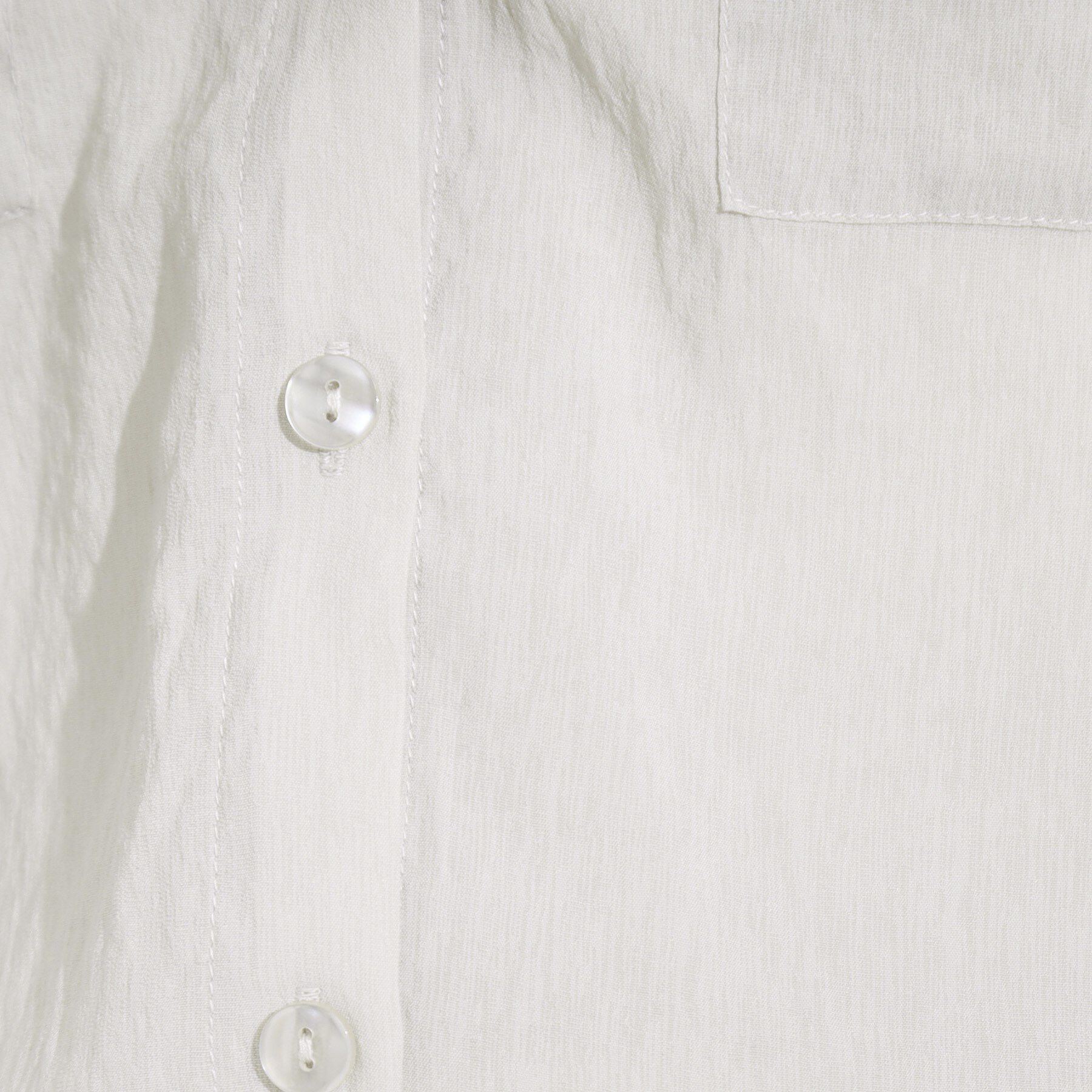 SHOO･LA･RUE「【S-LL】大人の抜け感 シアーフードシャツ」|シャツ・ブラウス|