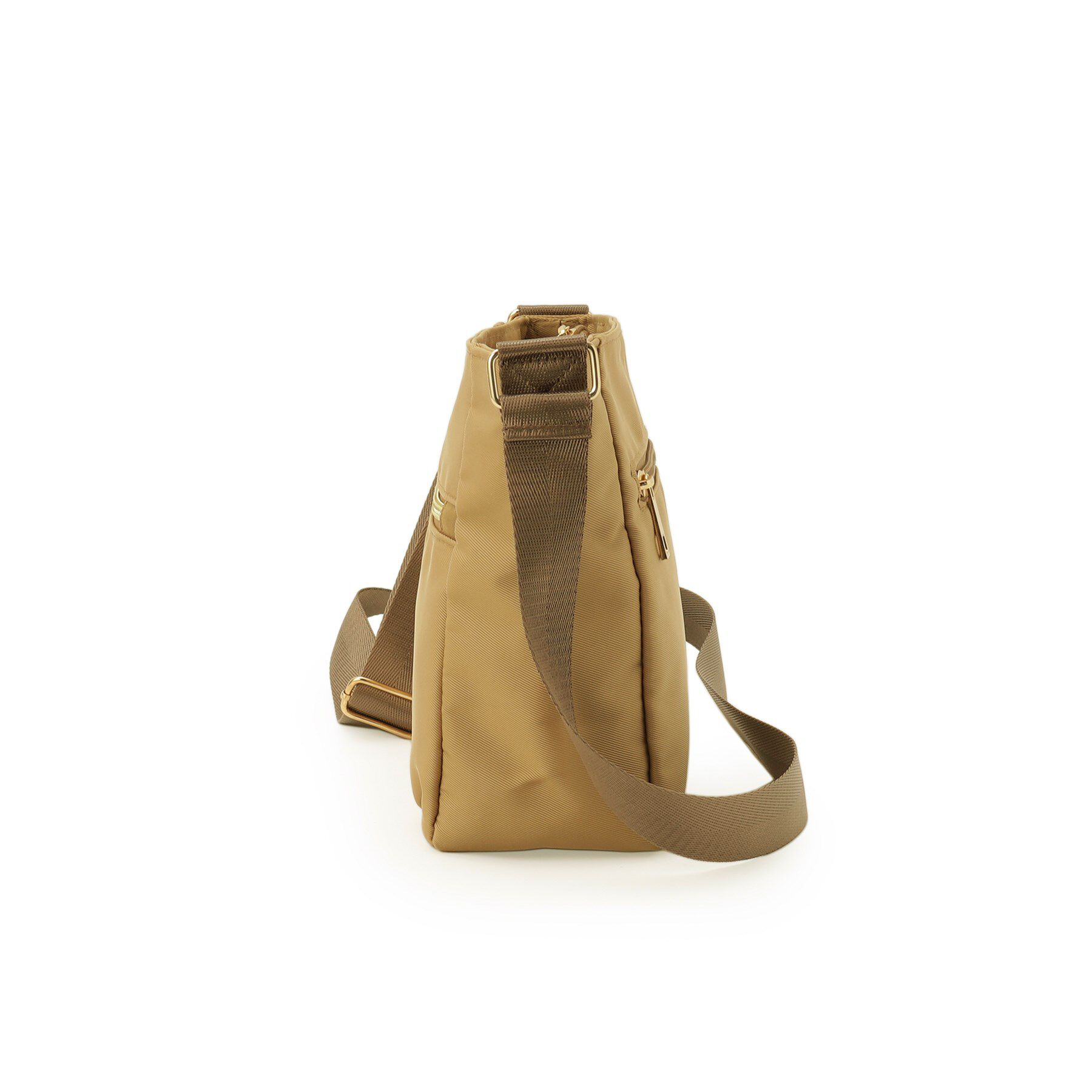 SHOO･LA･RUE「【撥水】フロントファスナーポケットショルダー」|ショルダー・メッセンジャー|