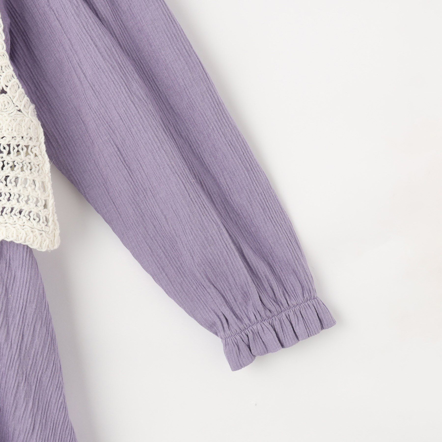 SHOO･LA･RUE「【2点セット】カギ編みベスト＋チュニックセット」|チュニック|