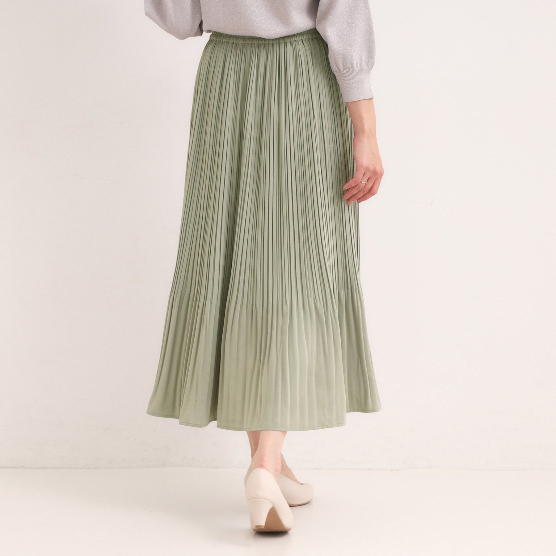 SHOO･LA･RUE「【セットアップ可】大人上品な アソートプリーツスカート」|スカート|