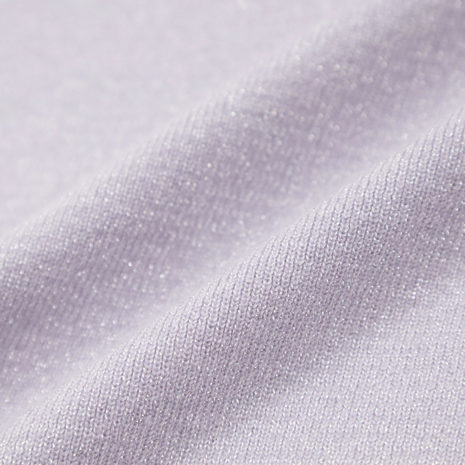 SHOO･LA･RUE「【S-LL】お袖タックが女性らしさをプラス 華やかラメニット」|ニット・セーター|