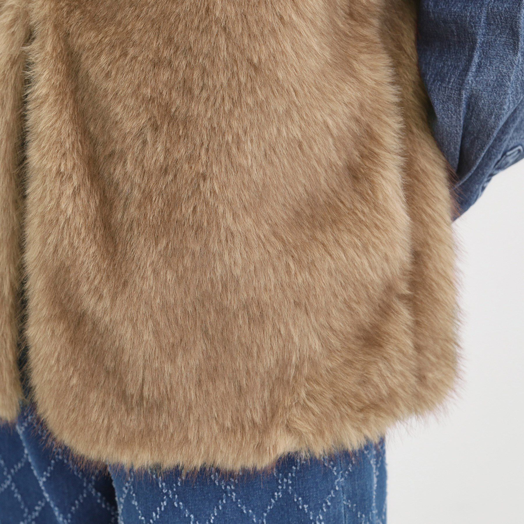 SHOO･LA･RUE「ふわふわフェイクファーベスト」|ベスト・ジレ|