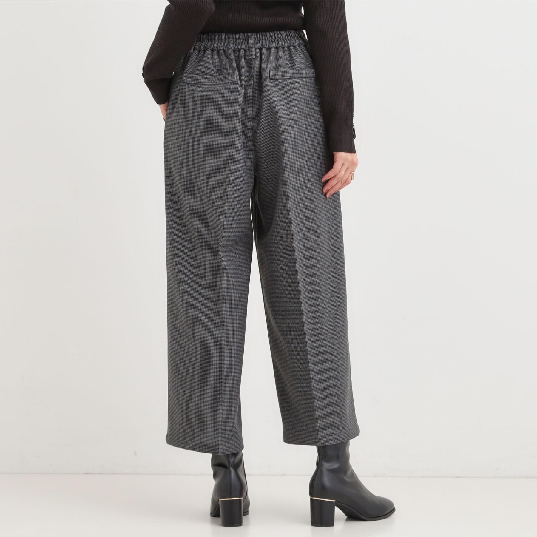 SHOO･LA･RUE「【着丈選べる】ウールフィールあったか裏起毛ワイドパンツ」|その他|