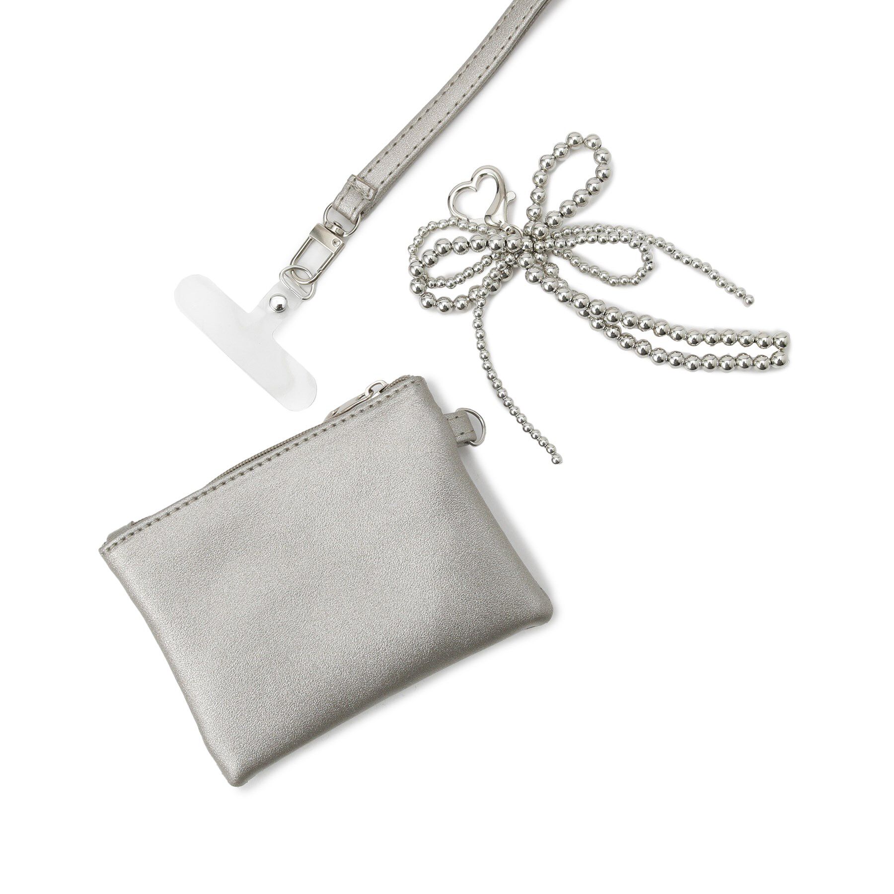 SHOO･LA･RUE「ポーチ＆リボンストラップ」|ストラップ|