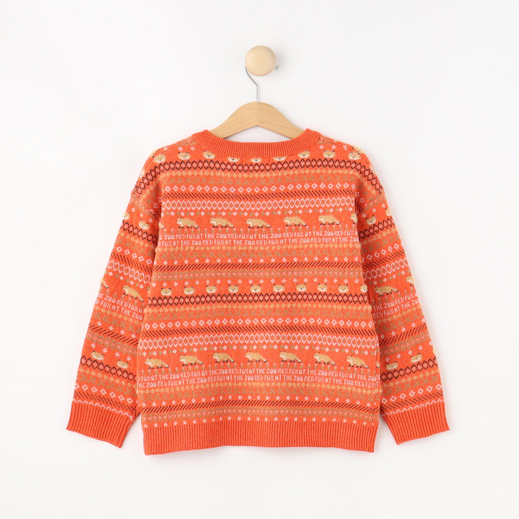 SHOO･LA･RUE「【旭山動物園応援商品】ノルディック柄 モールニット」|ニット・セーター|