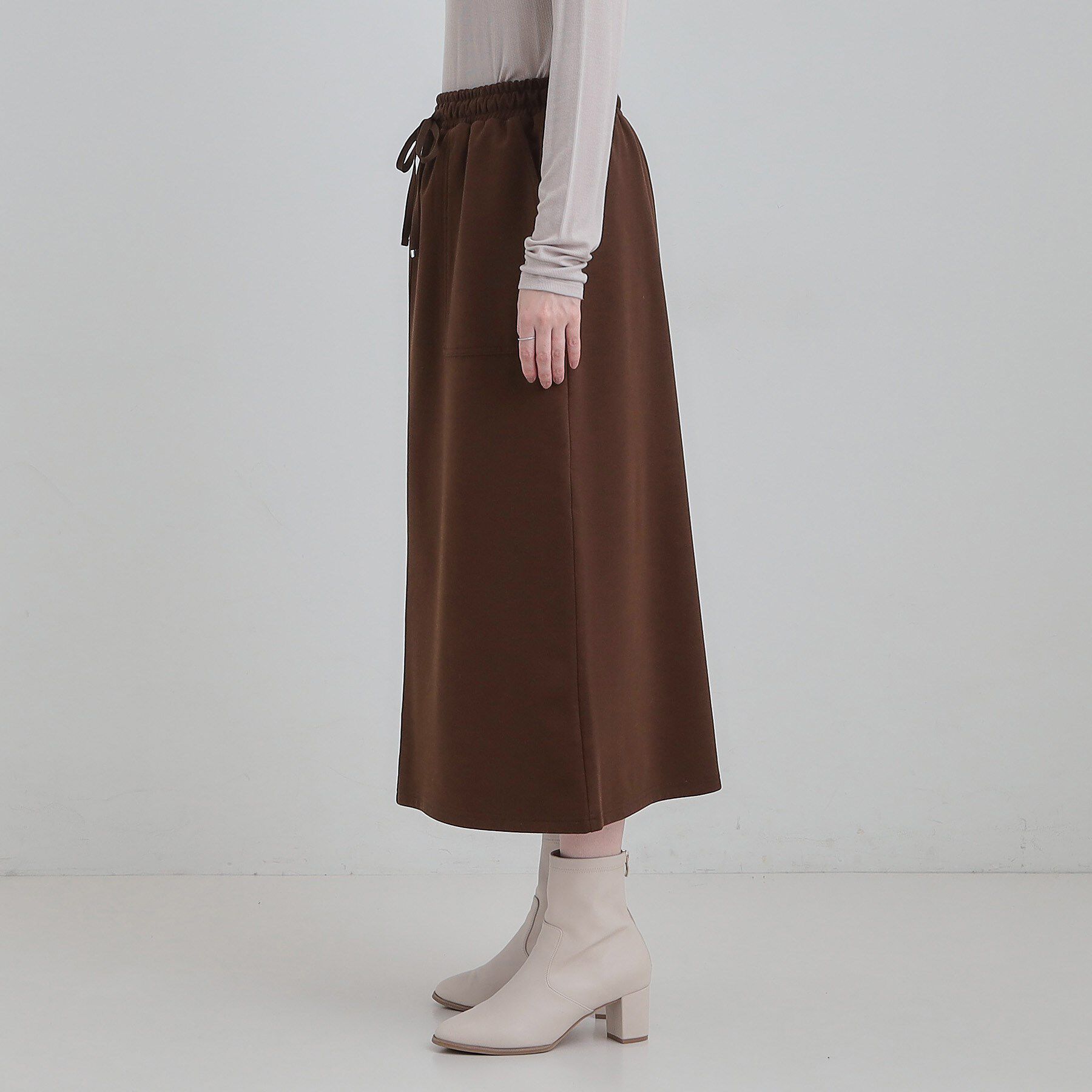 SHOO･LA･RUE「【あったか】ベイカー風スカート」|スカート|