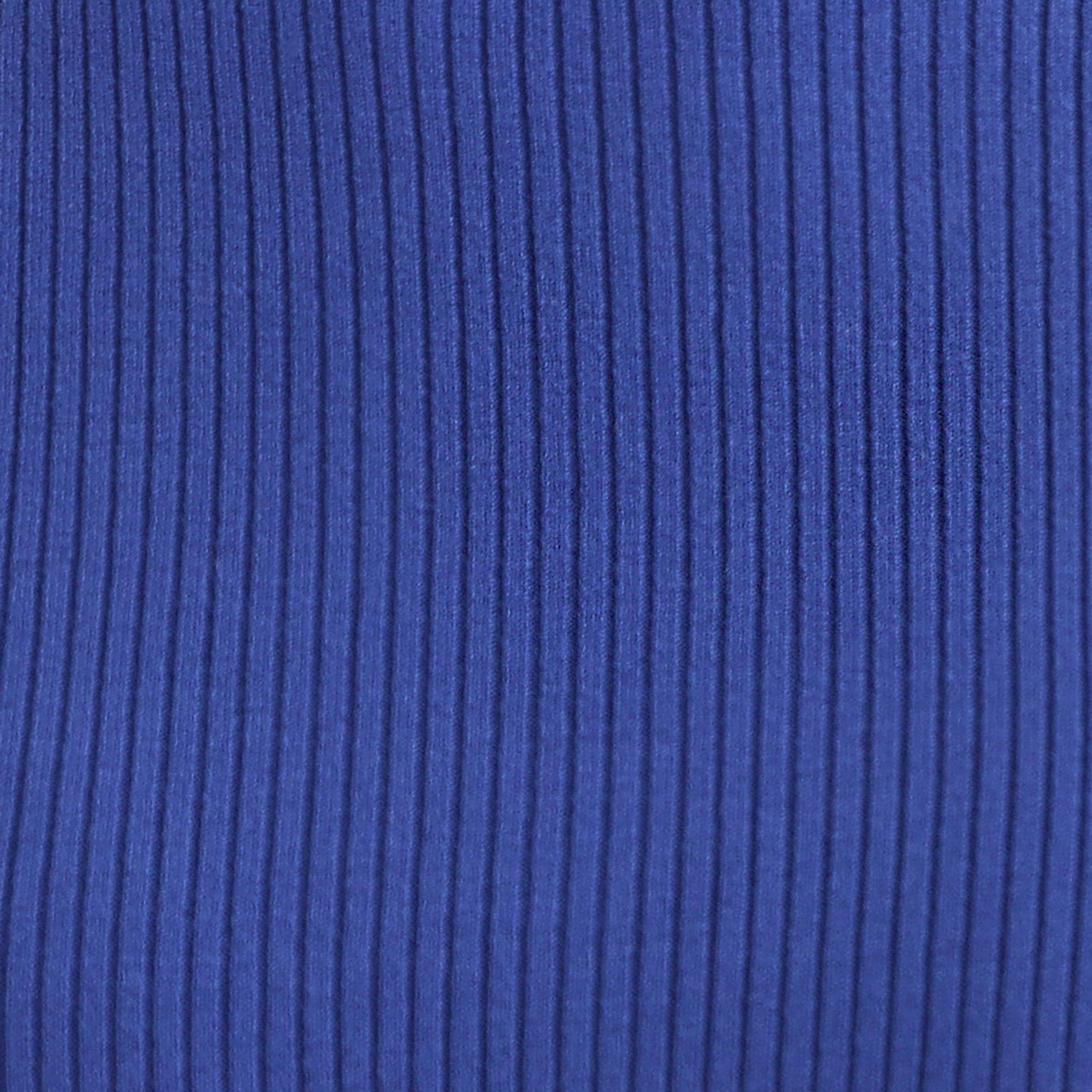 SHOO･LA･RUE「【洗濯機可/S-LL】フリル使いが上品な やわらかリブニット」|ニット・セーター|