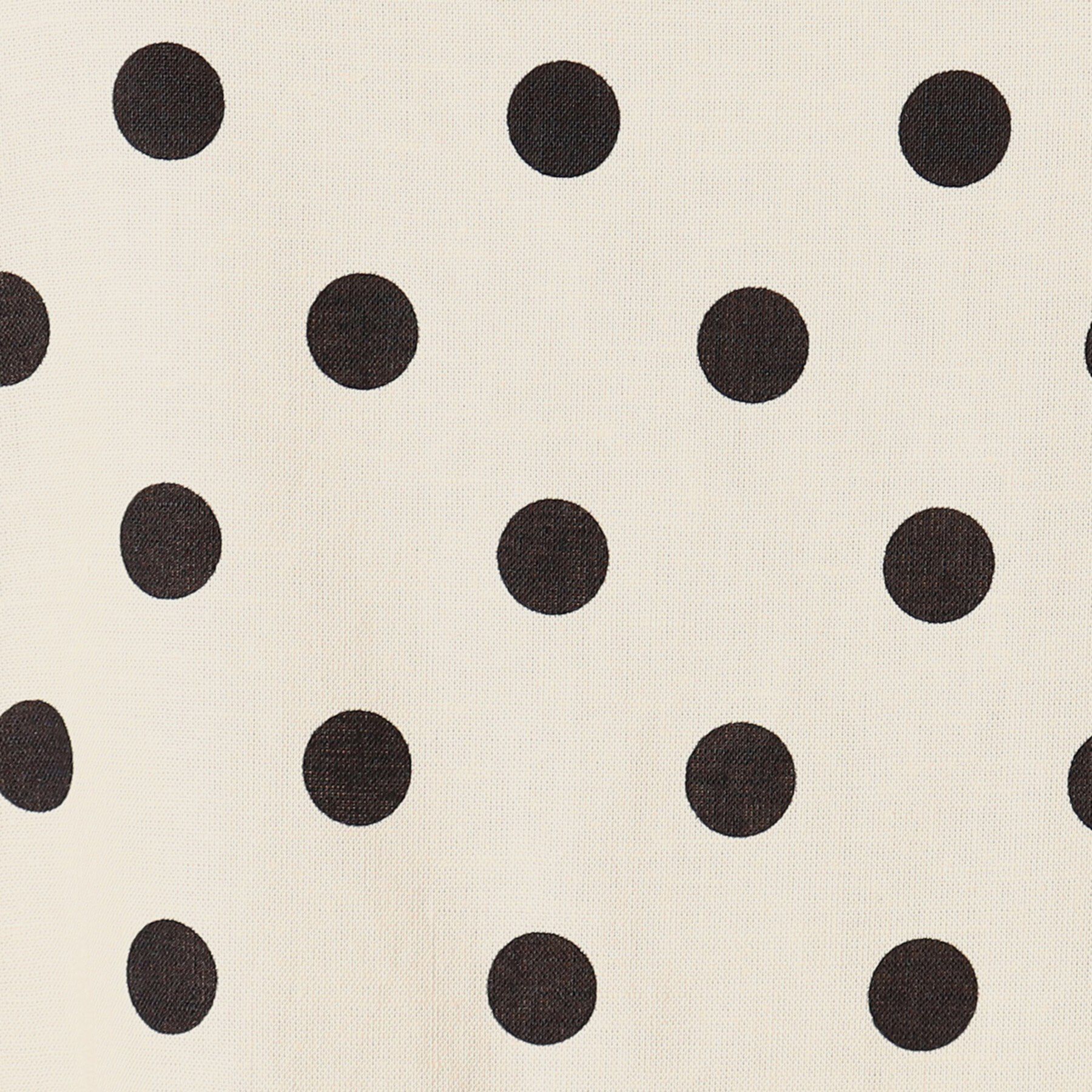 Dessin「【洗える】ドットペプラムブラウス（S～L）」|シャツ・ブラウス|