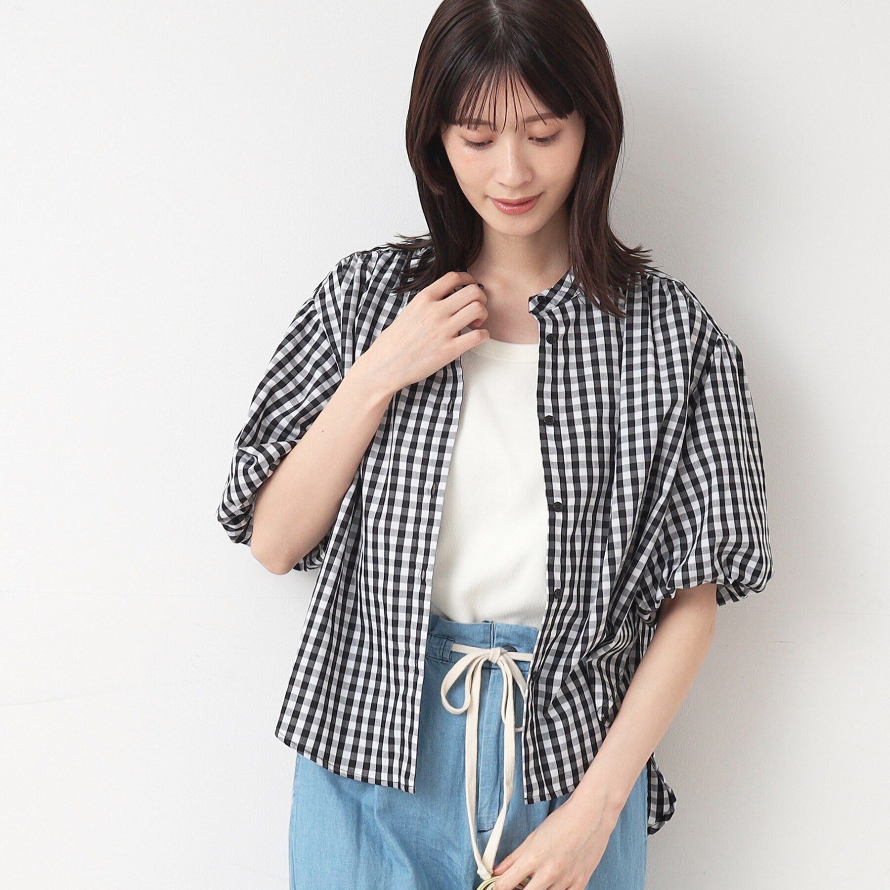 Dessin「【洗える】バルーンスリーブブラウス」|シャツ・ブラウス|