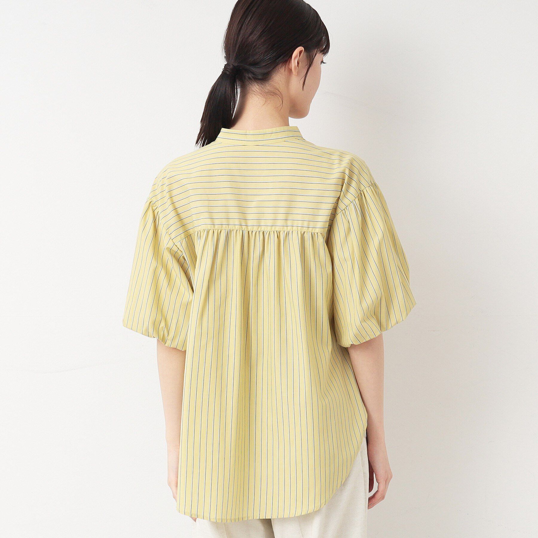 Dessin「【洗える】バルーンスリーブブラウス」|シャツ・ブラウス|