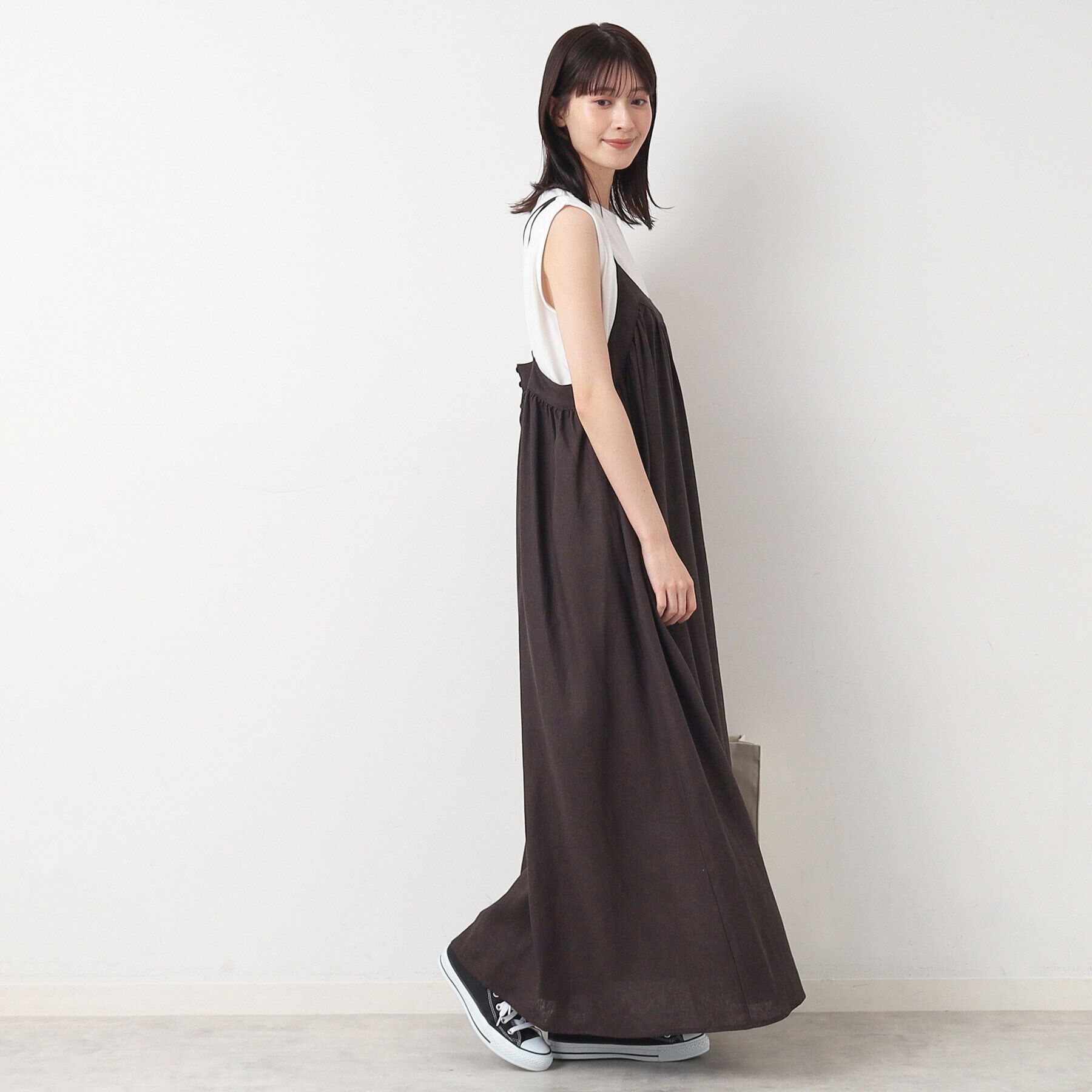 Dessin「【リンクコーデ・洗える】キャミドレス」|ワンピース|