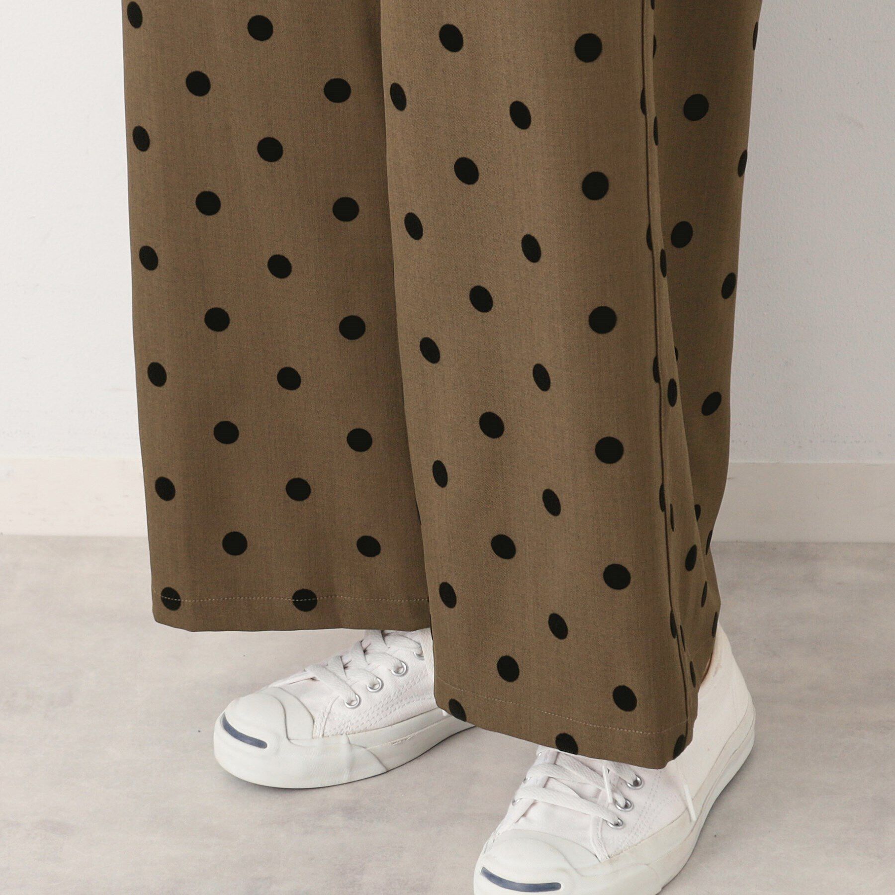 Dessin「【後ろゴム・洗える】フロッキードットイージーパンツ（S～L）」|その他|