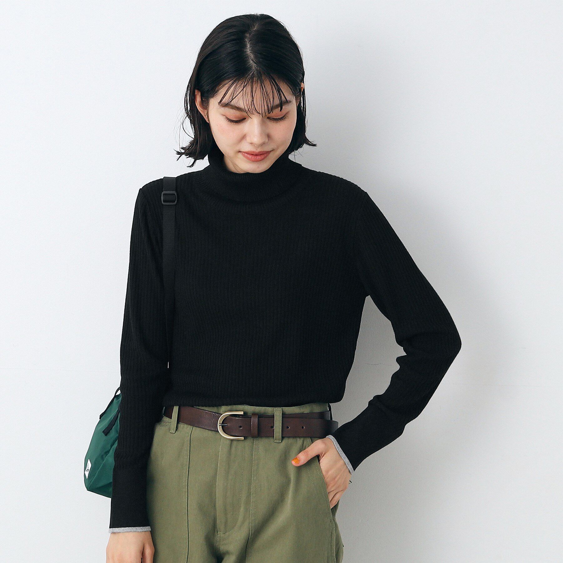 Dessin「【洗える】タートルネックニット（XS～L）」|ニット・セーター|