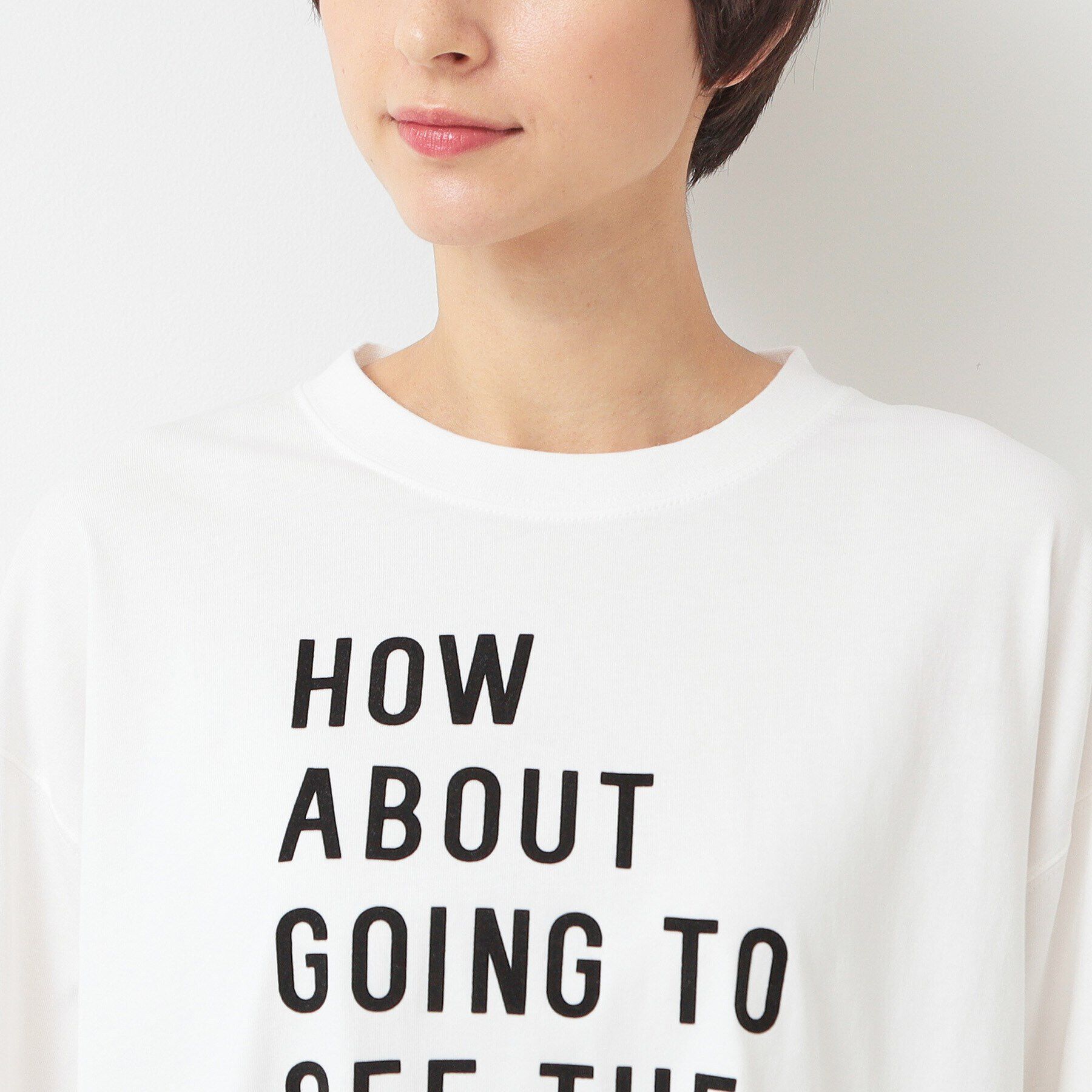 Dessin「【洗える】ロゴロングスリーブTシャツ」|Tシャツ・カットソー|