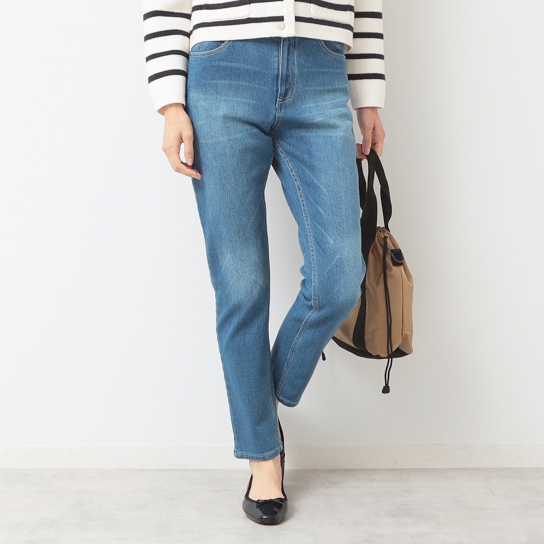 Dessin「ストレッチスリムデニムパンツ(XS~L)」|デニム|