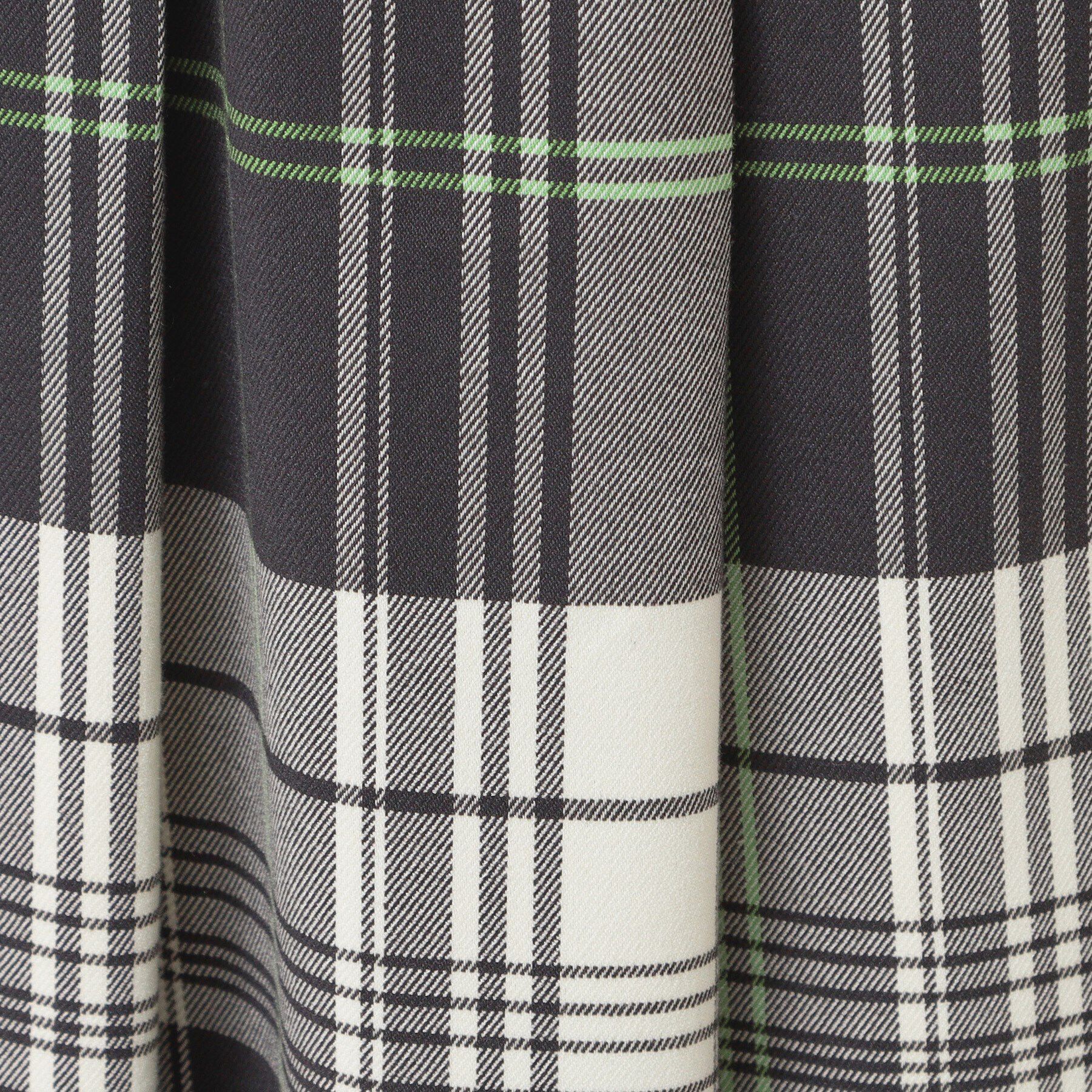 Dessin「【洗える】チェック柄タックプリーツスカート(XS~L)」|スカート|