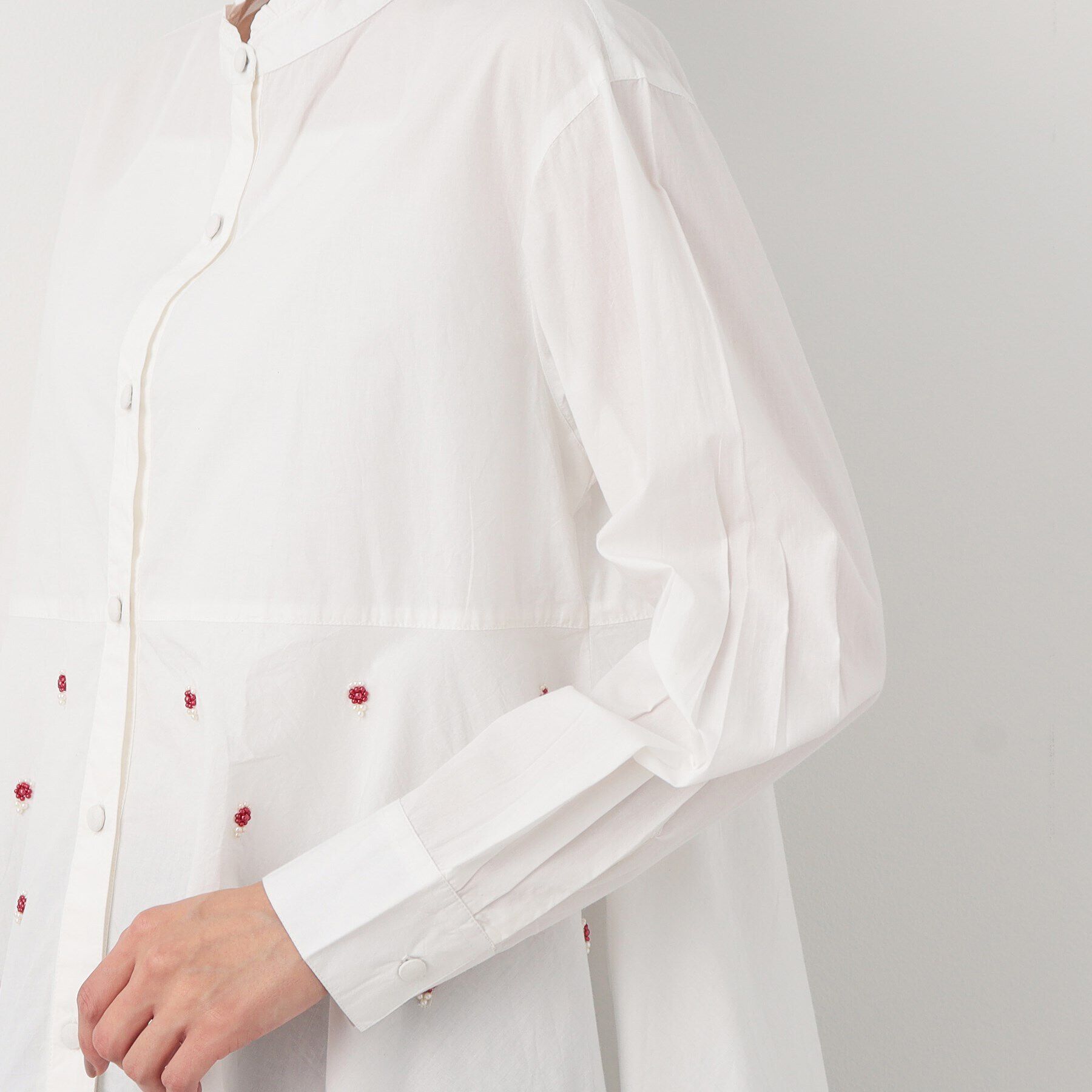 Dessin「【インド製】ビーズ付ブラウス」|シャツ・ブラウス|