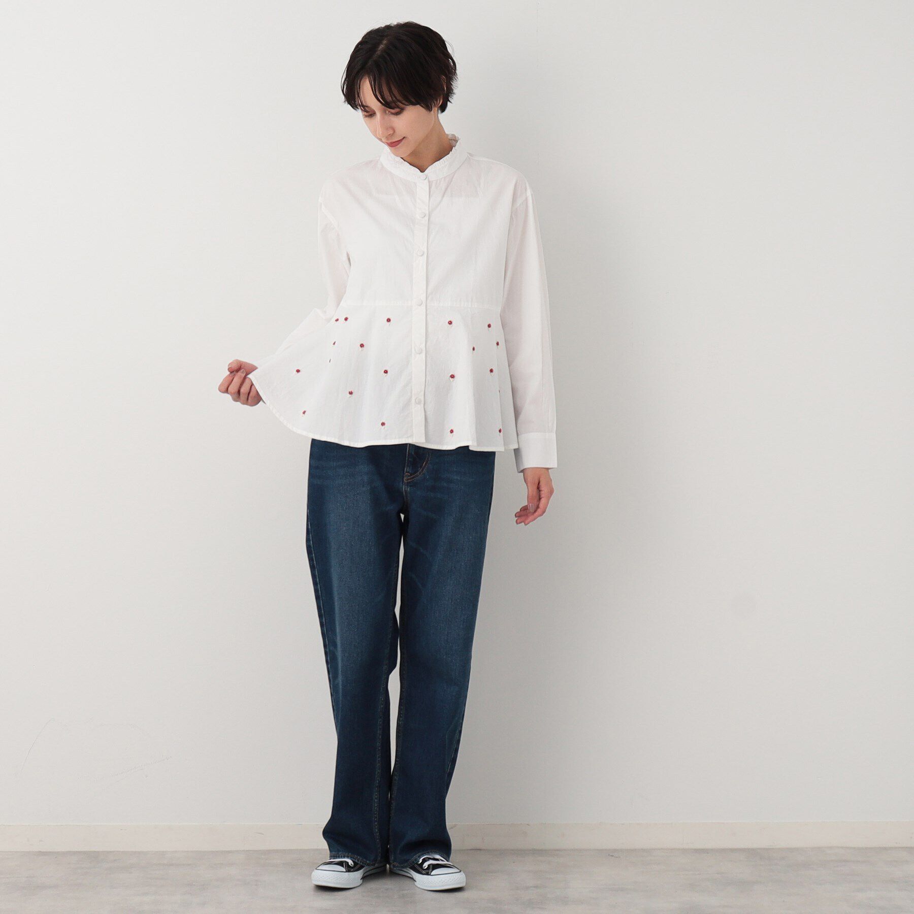 Dessin「【インド製】ビーズ付ブラウス」|シャツ・ブラウス|