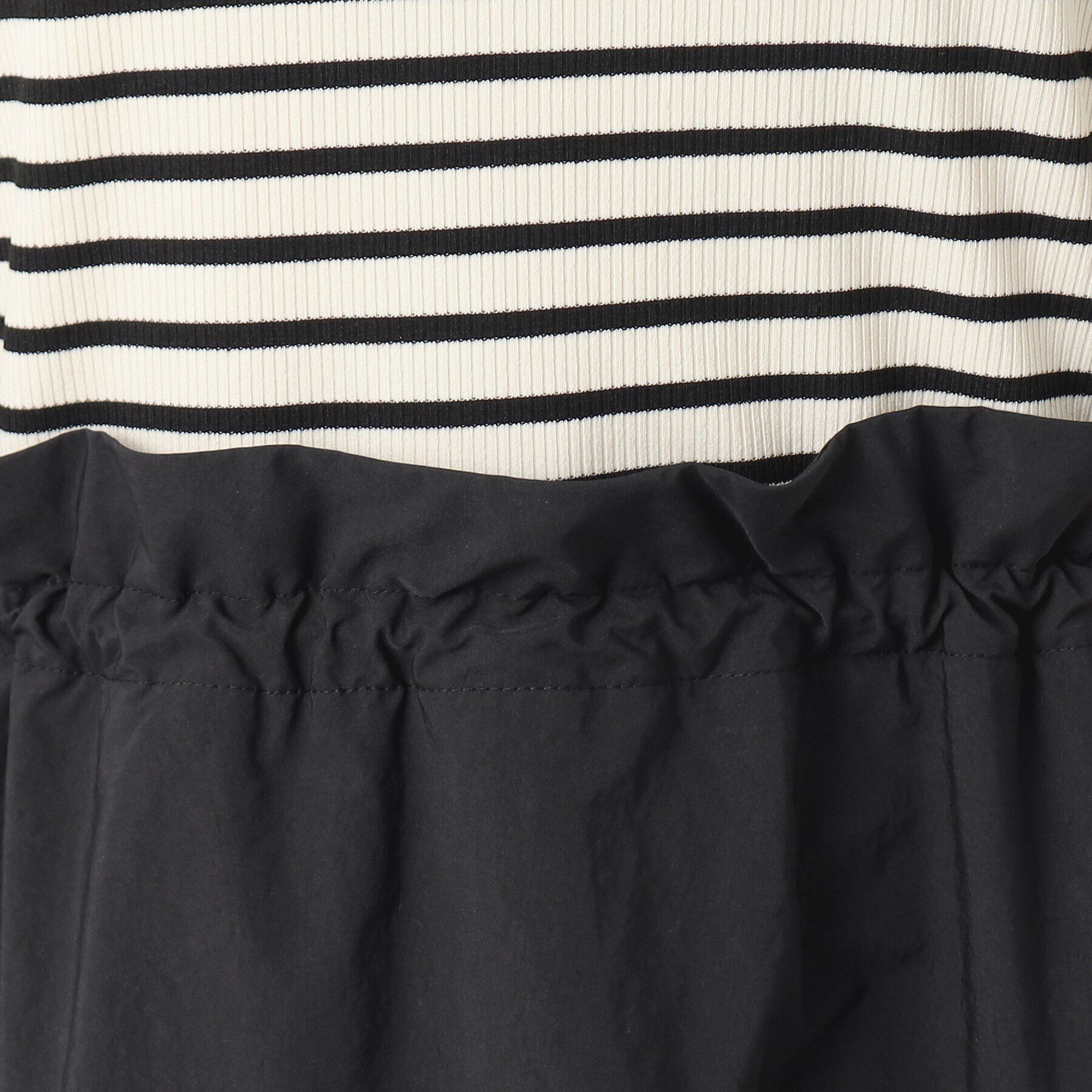 Dessin「【洗える】リブジャージドッキングワンピース」|ワンピース|