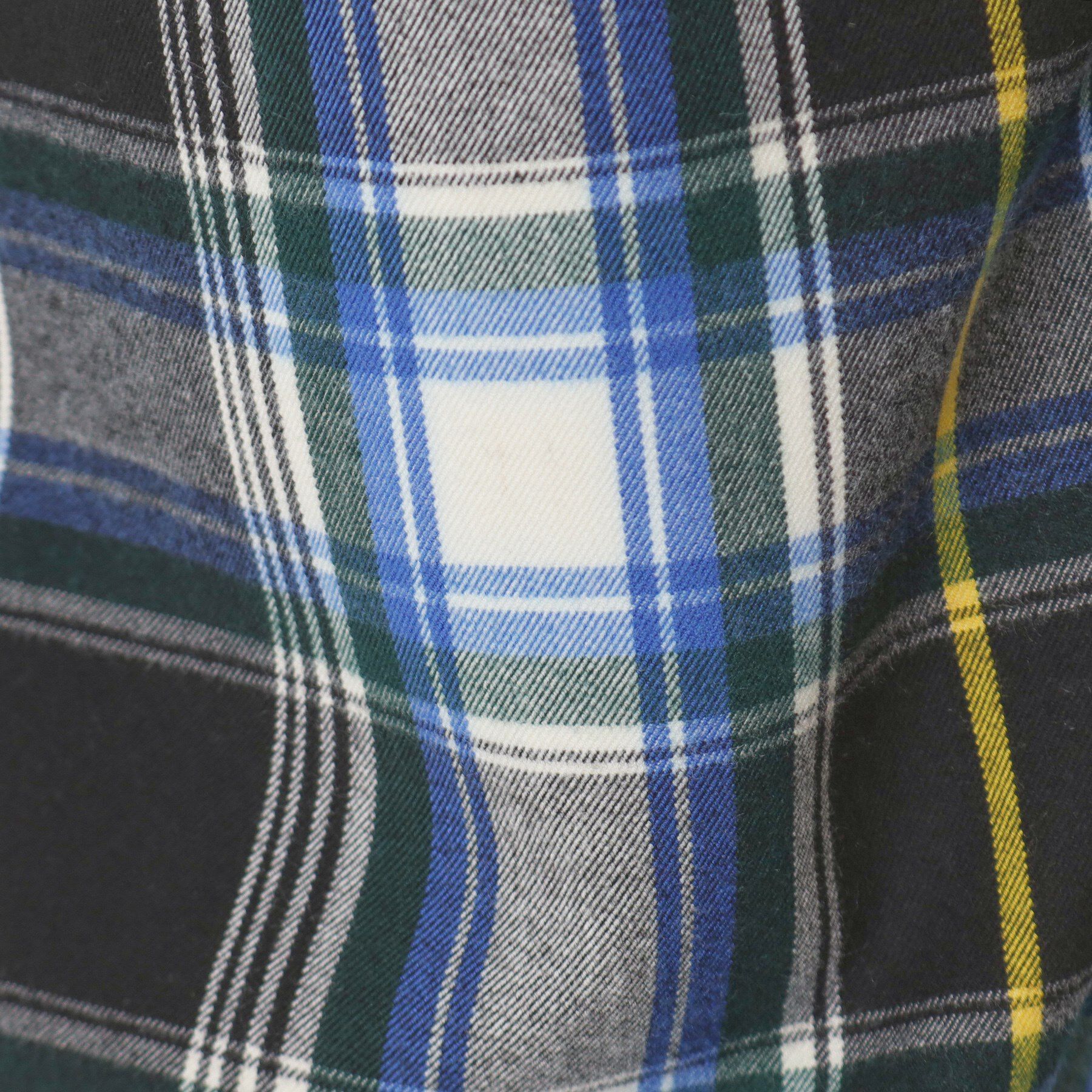 Dessin「バックチェック柄ジップアップブルゾン」|ブルゾン・スタジャン|