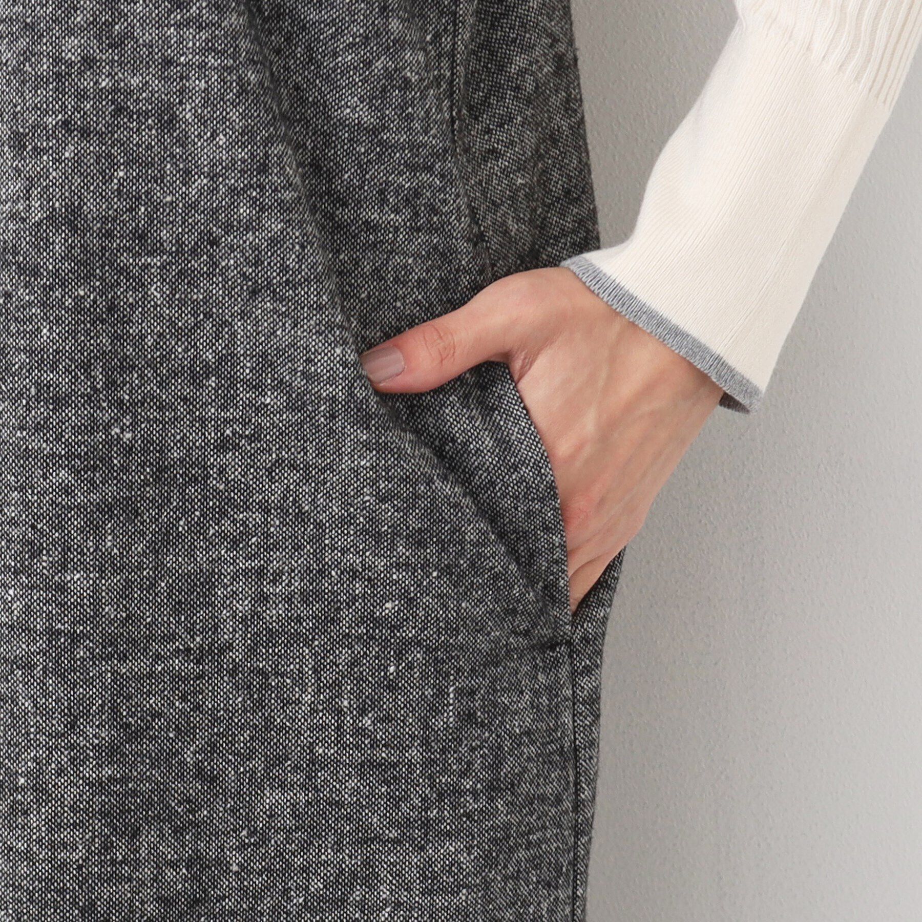 Dessin「【洗える】ツイードジャンパースカート」|ワンピース|