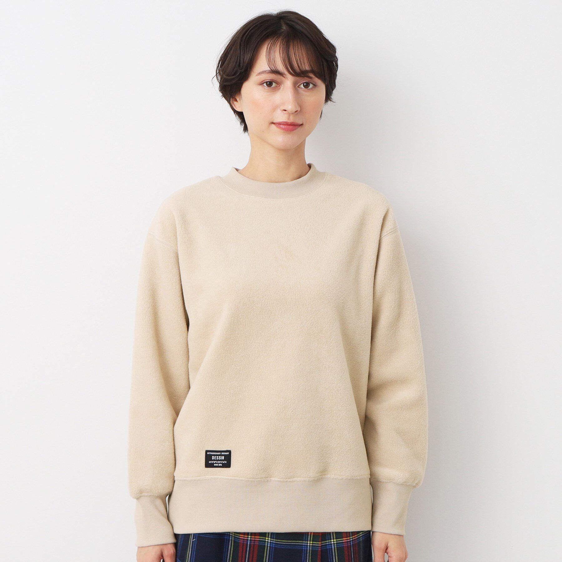 Dessin「【ユニセックス・洗える】フリースプルオーバー」|Tシャツ・カットソー|