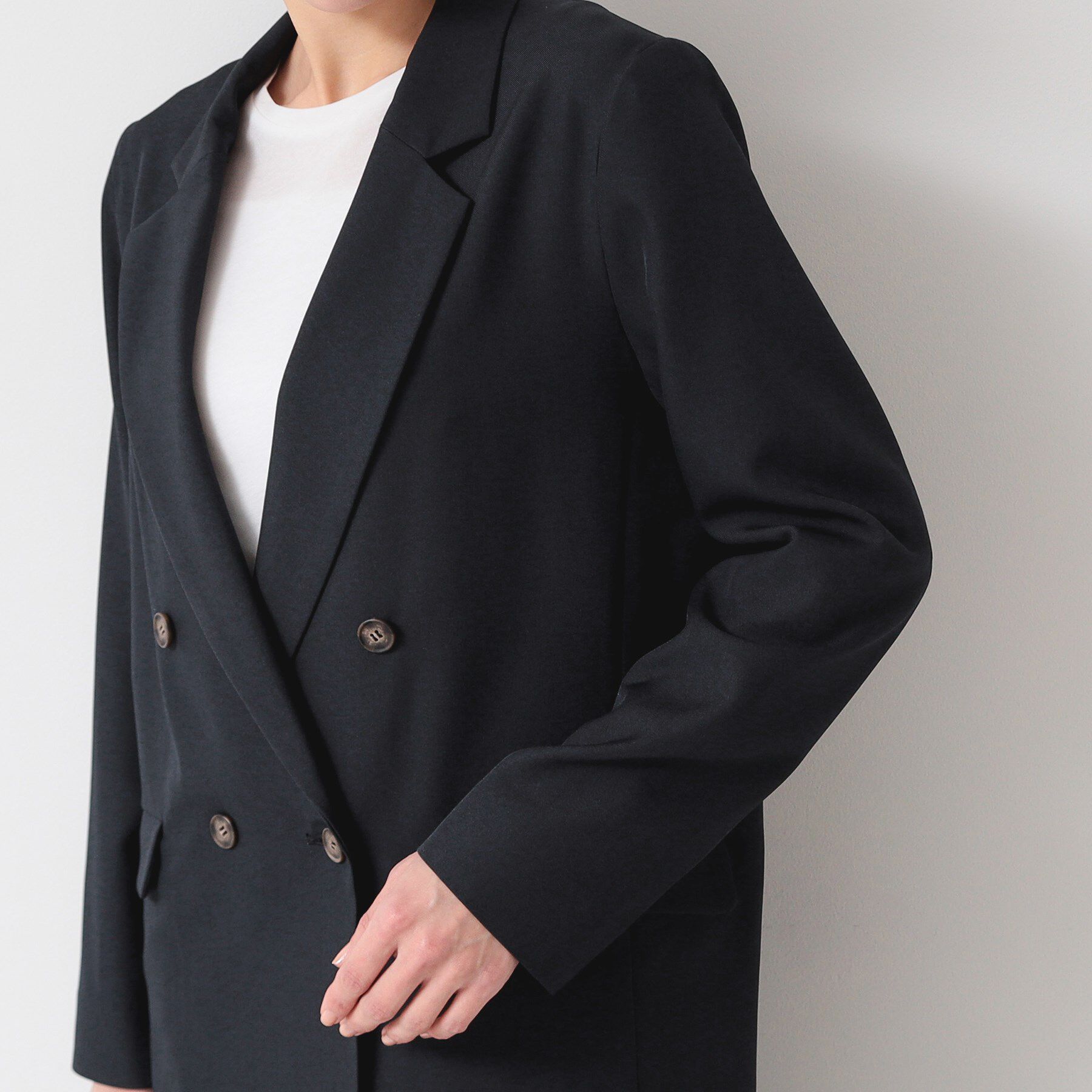 Dessin「【セットアップ可能・洗える】ダブルジャケット（S～L)」|テーラードジャケット|